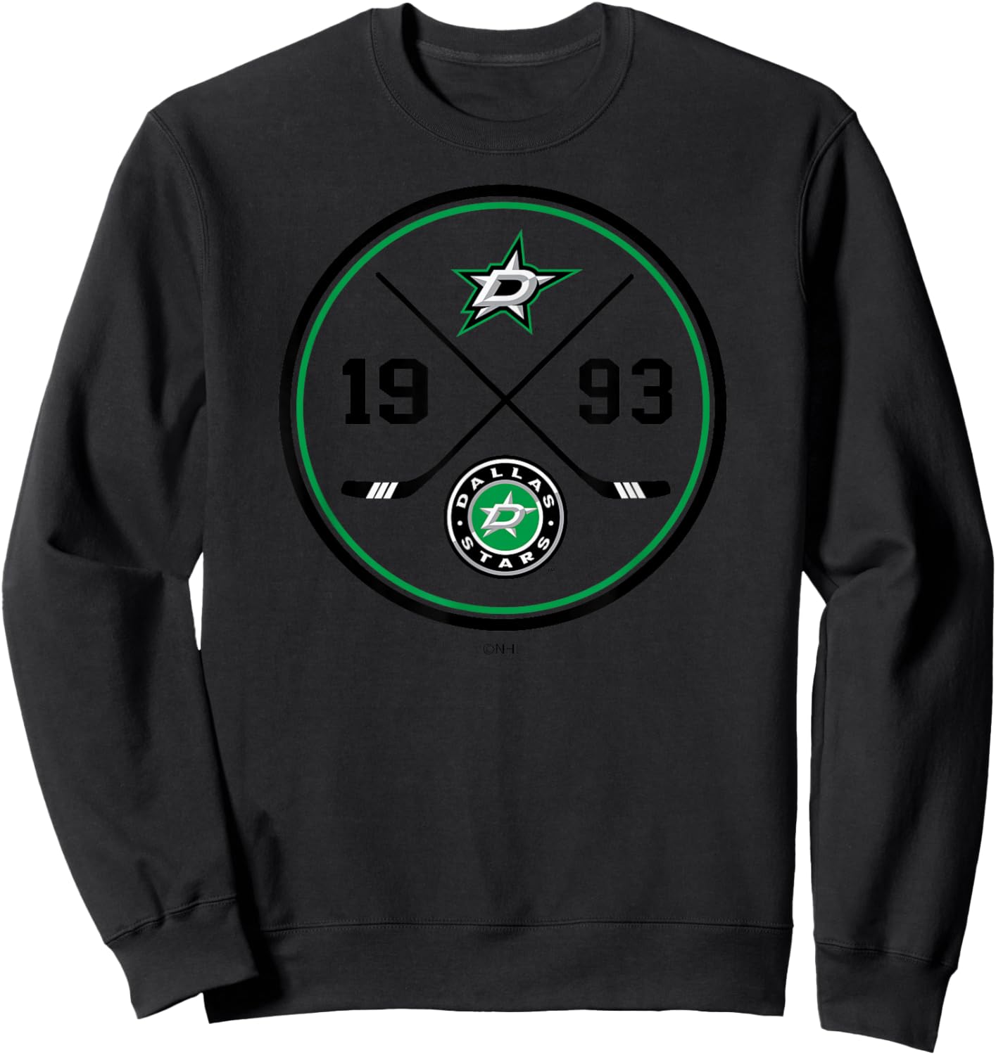 Dallas Stars Prize White Officially Licensed Sweatshirt - Sweatshirt | Black