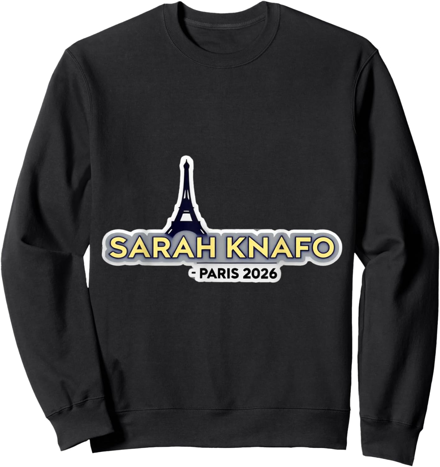 Sarah Knafo - Paris 2026 Sweatshirt - Sweatshirt | Black