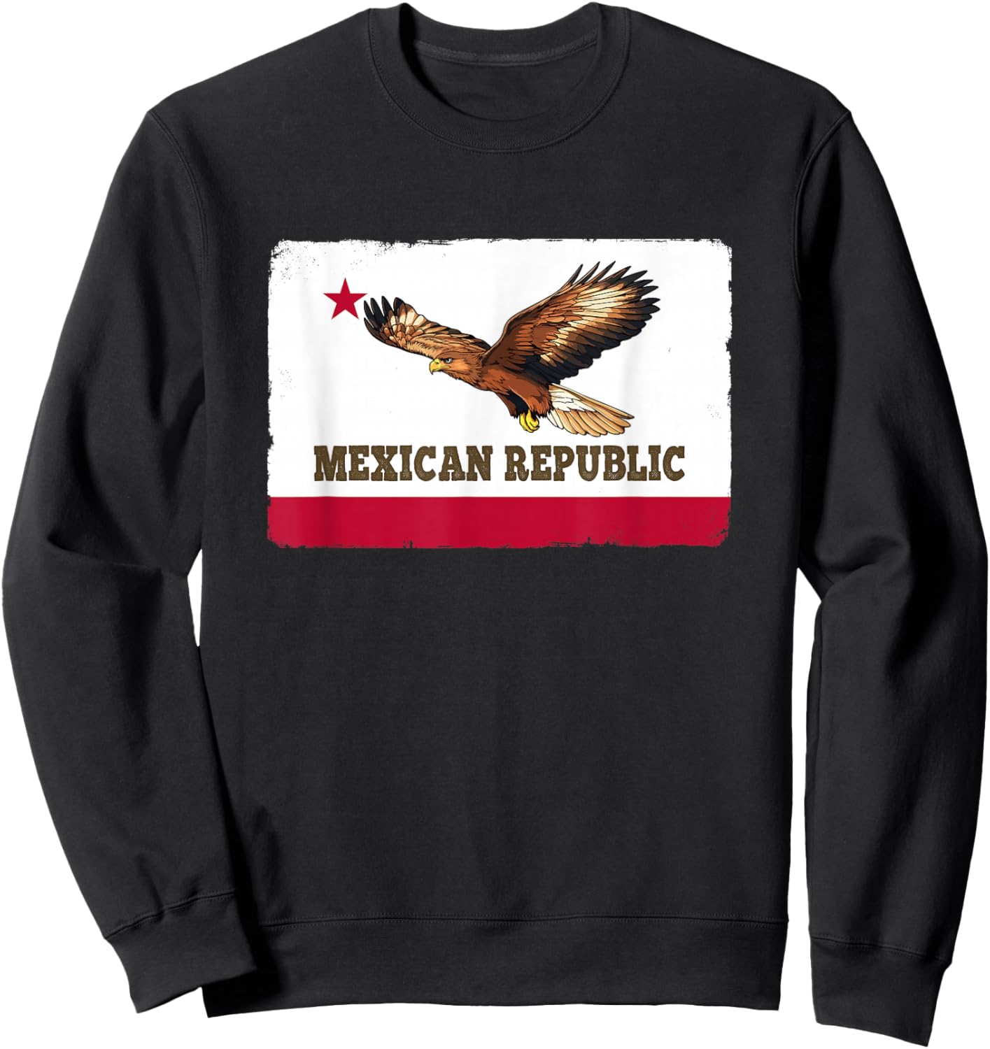 Mexican Republic - California Republic Sweatshirt - Sweatshirt | Black