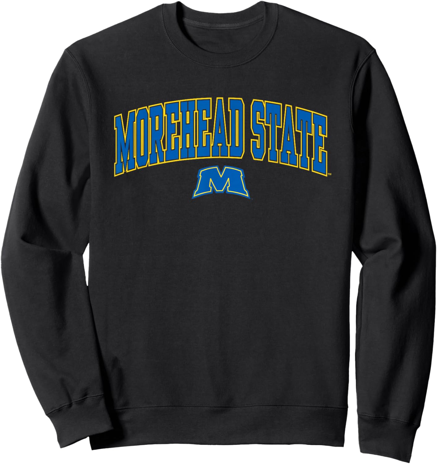 Morehead State Eagles Arch Over Black Officially Licensed Sweatshirt - Sweatshirt | Black