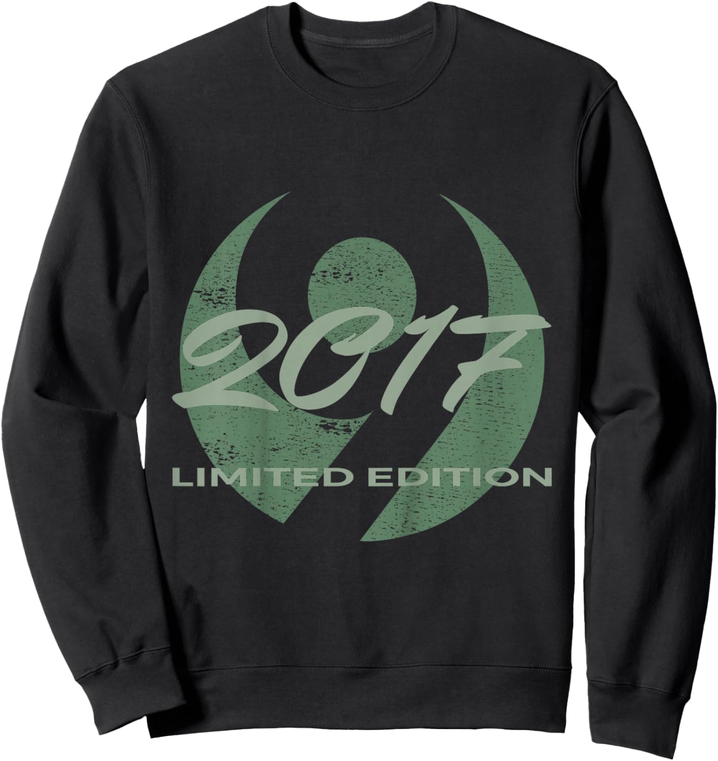 9th Birthday Girl Boy 9 Years 2017 Funny Gift Sweatshirt - Sweatshirt | Black