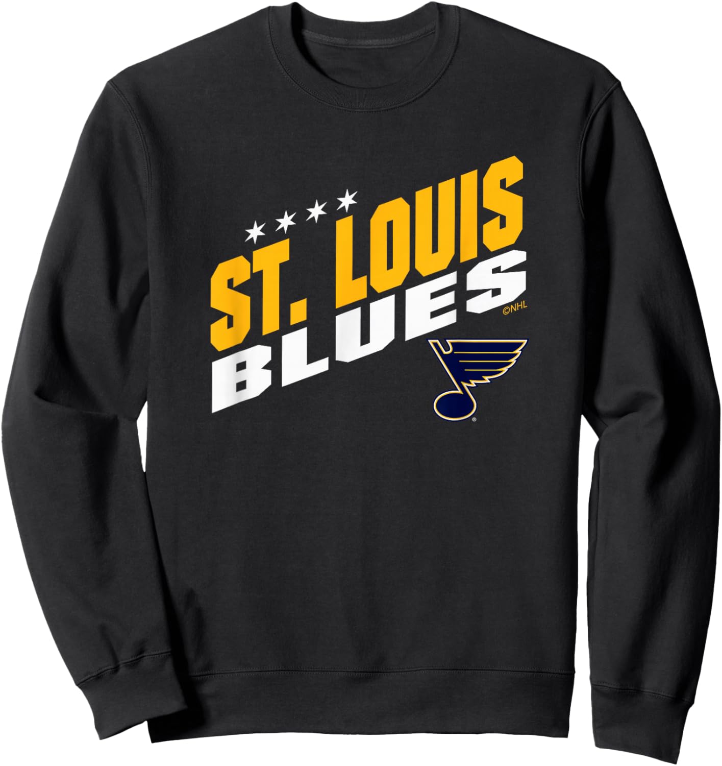 St. Louis Blues Fuel Royal Officially Licensed Sweatshirt - Sweatshirt | Black