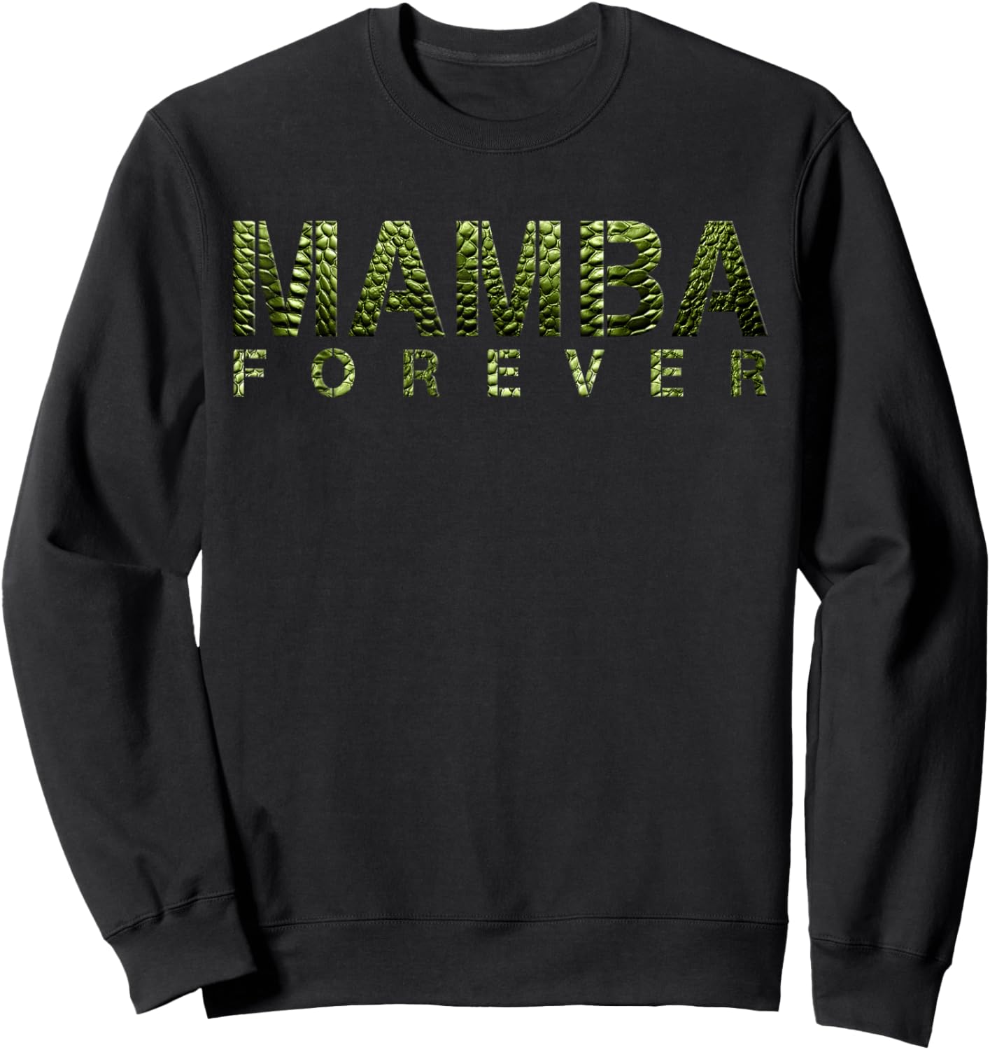 Mamba Vintage Retro Motivation Quote Sweatshirt - Sweatshirt | Black