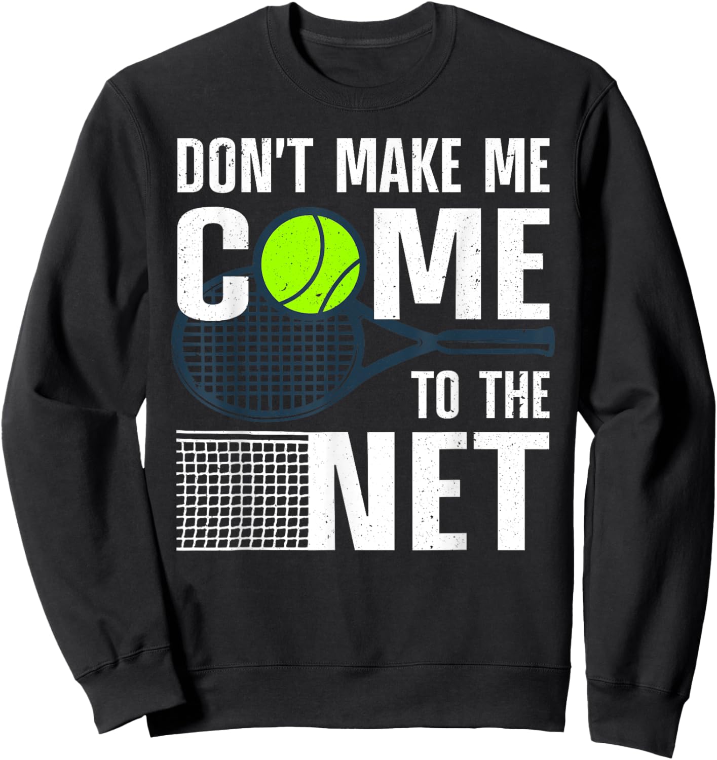 Tennis Art Women Coach Tennis Lover Tennis Player Sweatshirt - Sweatshirt | Black