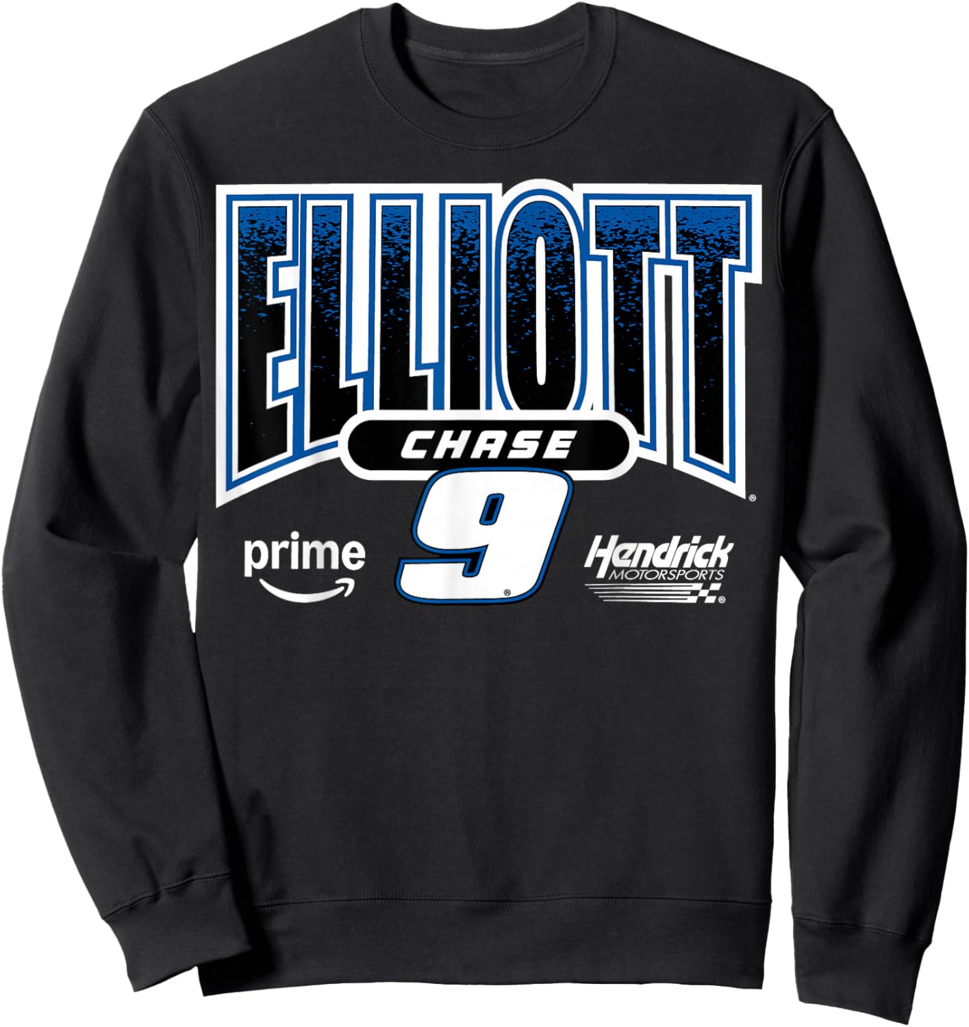 NASCAR - Chase Elliott #9 Prime - Hendrick Motorsports Sweatshirt - Sweatshirt | Black