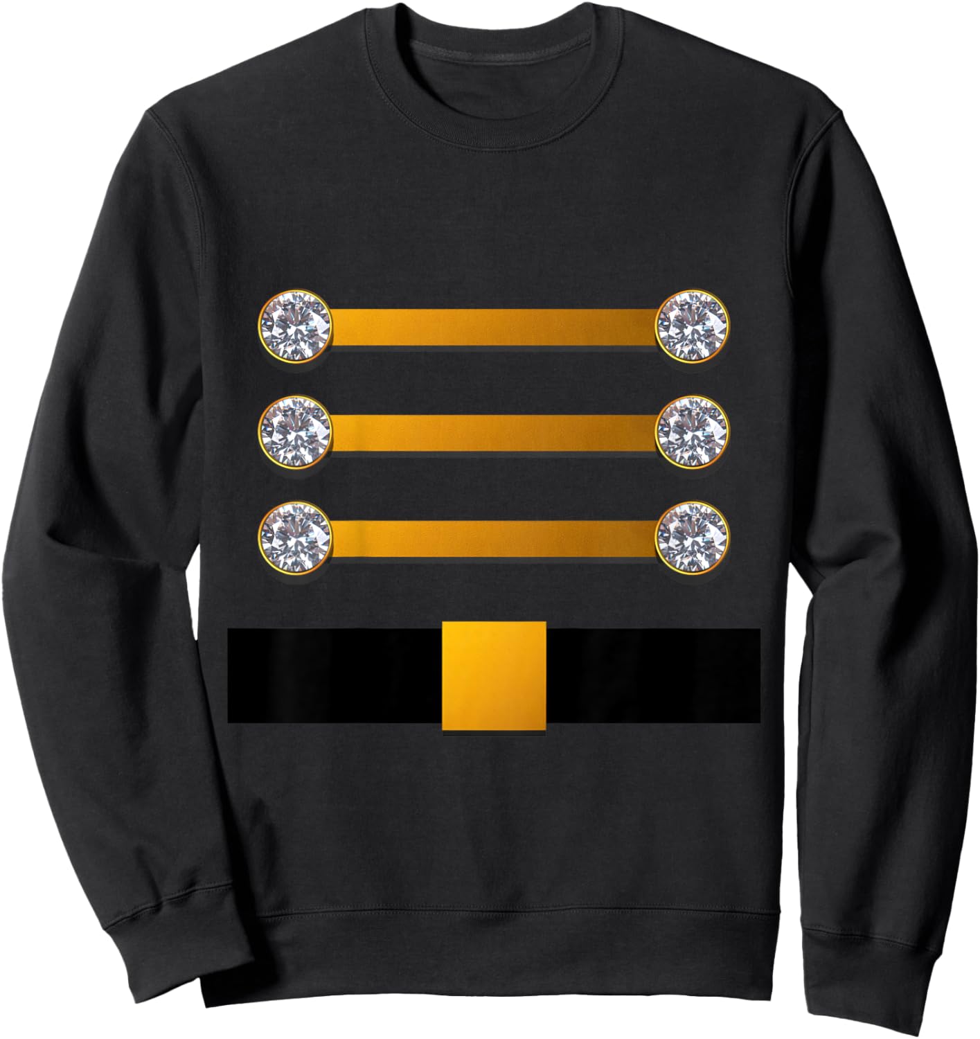 Kids Nutcracker Costume Christmas Little Drummer Boy Outfit Sweatshirt - Sweatshirt | Black