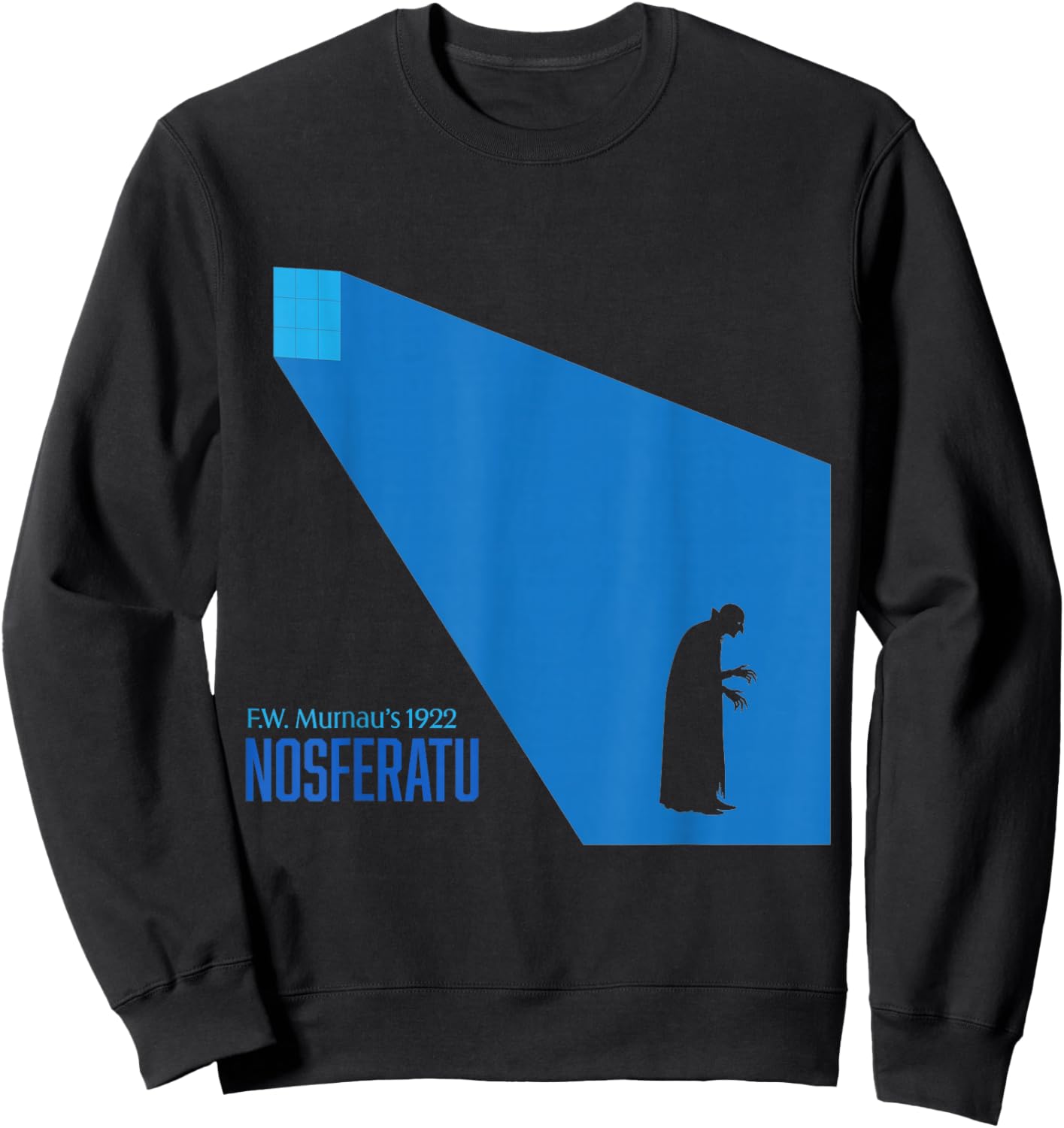 Nosferatu 1922 – Vintage Horror Classic Sweatshirt - Sweatshirt | Black
