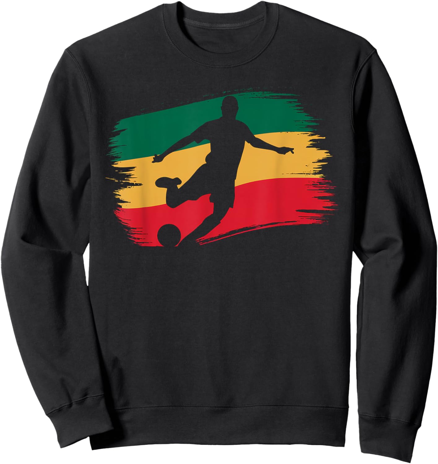 Ethiopia Soccer Sweatshirt - Sweatshirt | Black