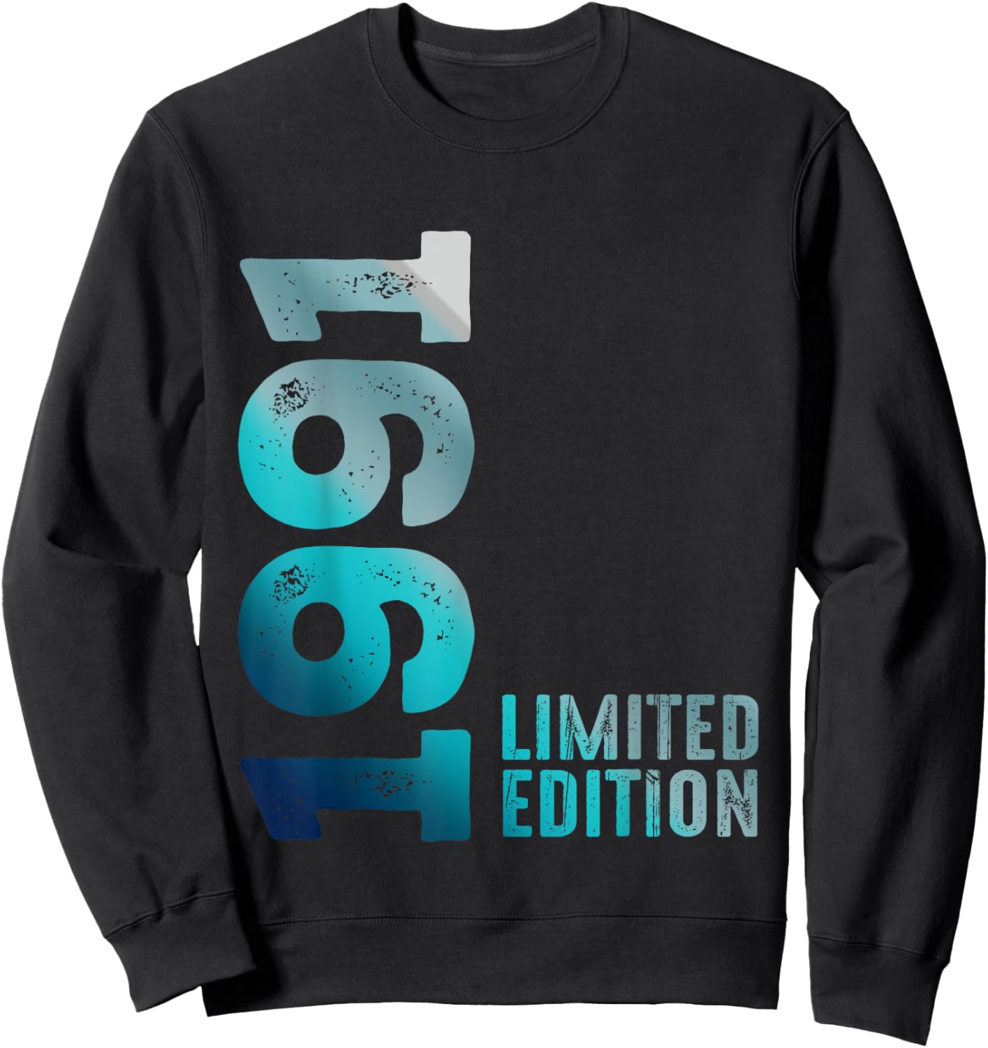1991 Birth Vintage Since 1991 Retro 1991 Limited Edition Sweatshirt - Sweatshirt | Black