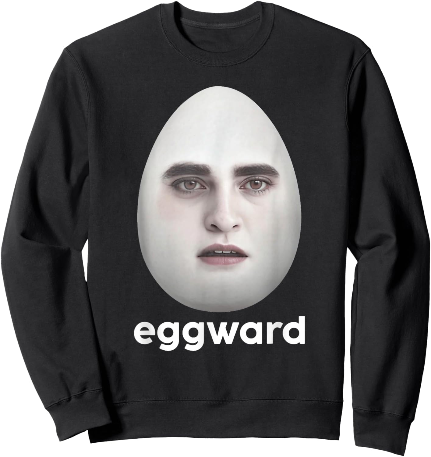 Eggward Funny Meme Men Women Kids Sweatshirt - Sweatshirt | Black