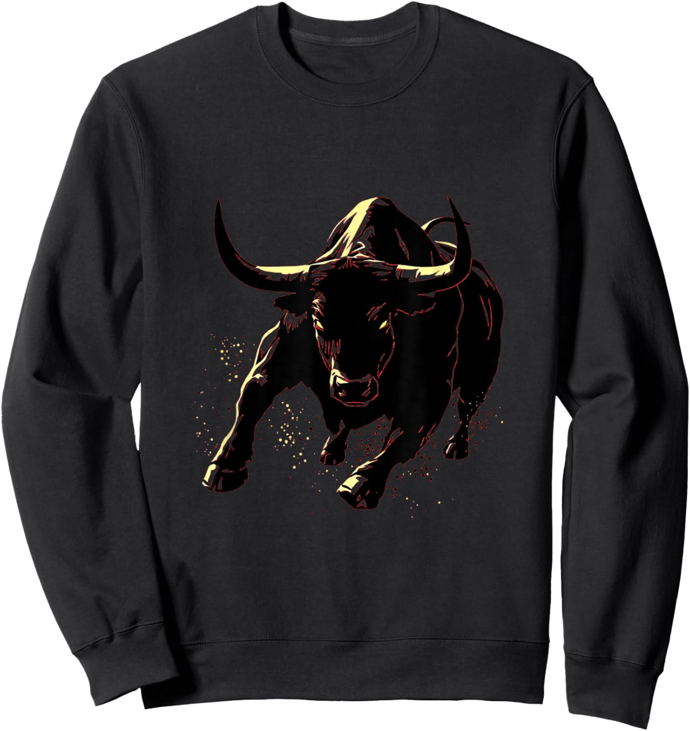 Stier-Silhouette Sweatshirt - Sweatshirt | Black
