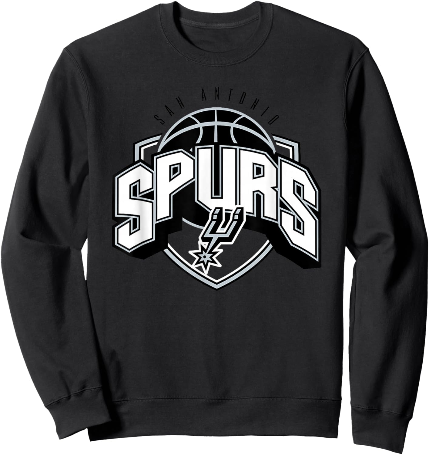Temps de Suspension Officiel des San Antonio Spurs de la NBA Sweatshirt - Sweatshirt | Black