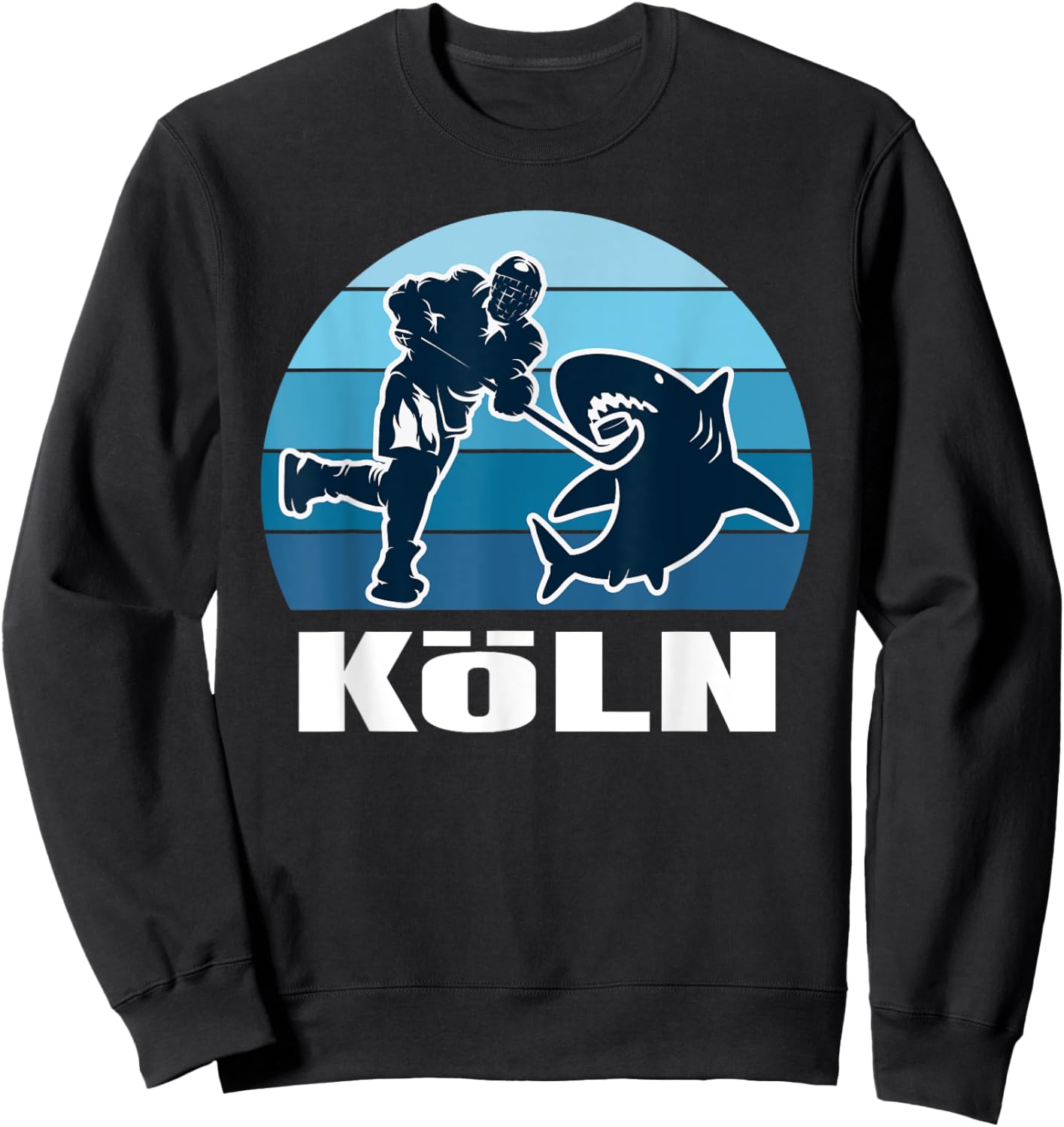 Cologne Ice Hockey Fan - Shark Sweatshirt - Sweatshirt | Black