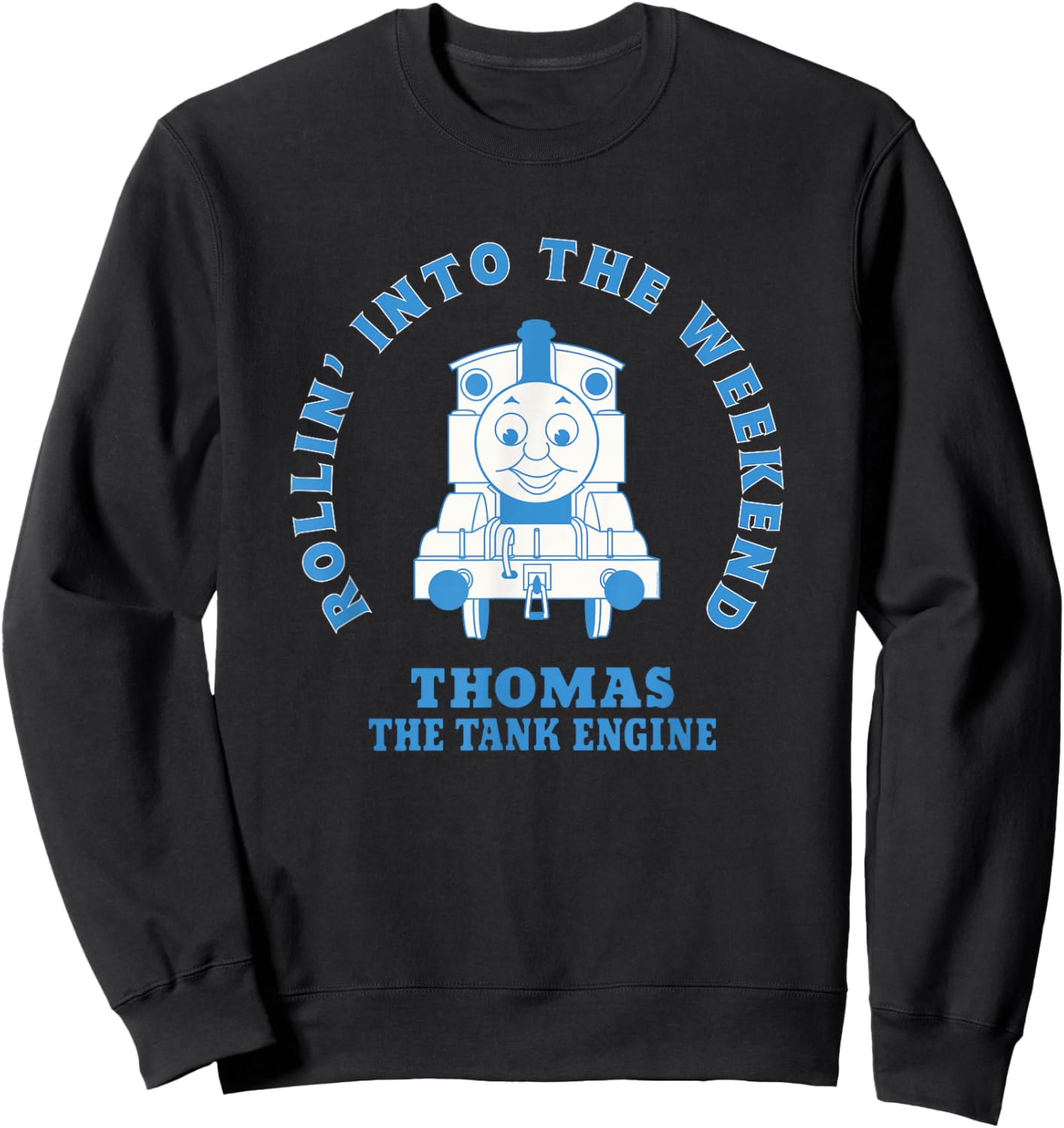 Thomas & Friends Rollin' Into the Weekend Sweatshirt - Sweatshirt | Black