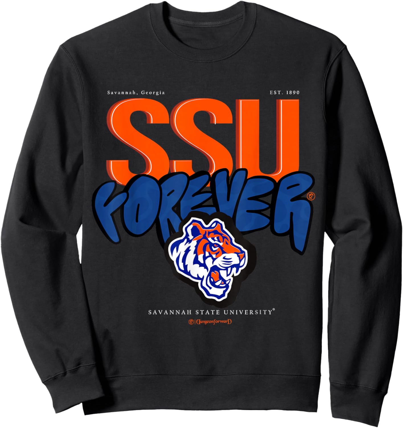 The Yard Essentials - Savannah State University - Forever Sweatshirt - Sweatshirt | Black