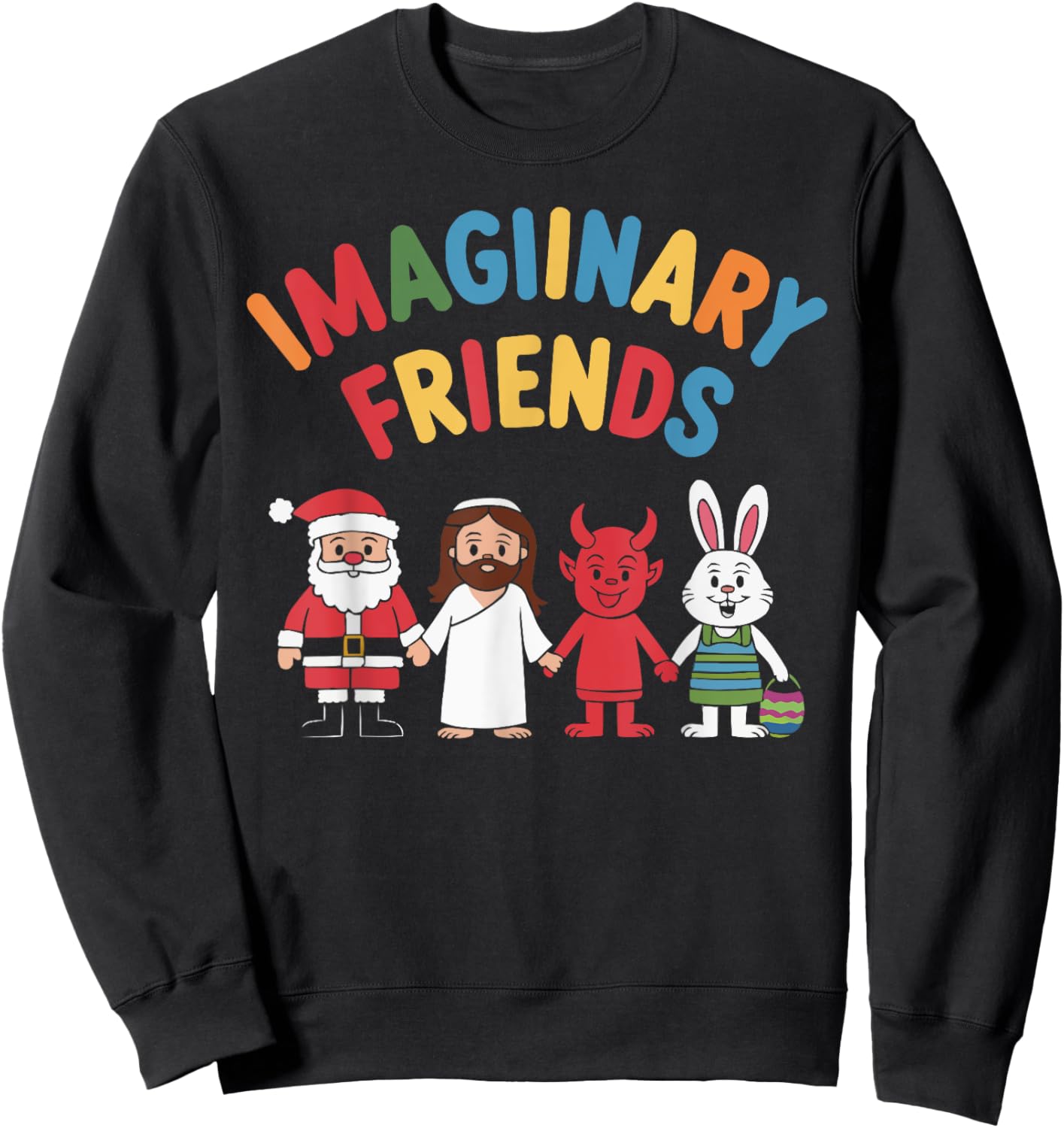 Atheism Anti-Religion Agnostic Freethinker Atheist Sweatshirt - Sweatshirt | Black