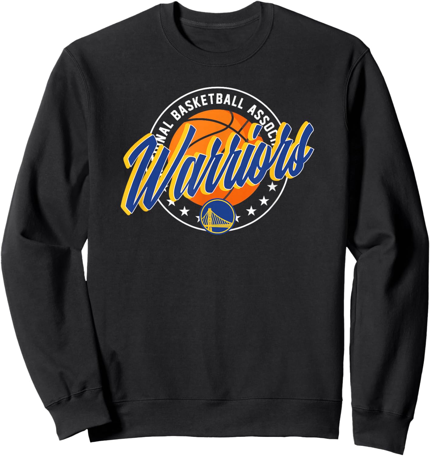 Ballon Officiel de la NBA Golden State Warriors Sweatshirt - Sweatshirt | Black
