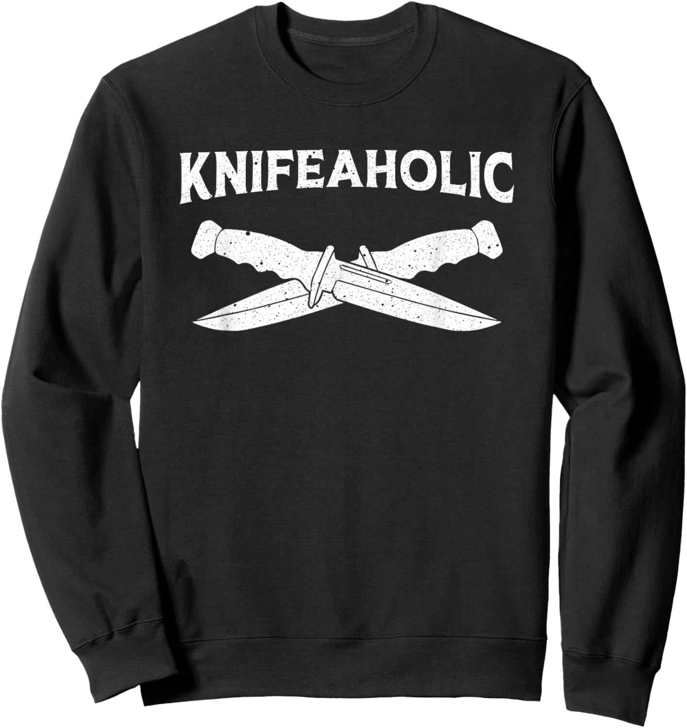 Knife Collector Art Women Knife Lover Knife Collecor Sweatshirt - Sweatshirt | Black