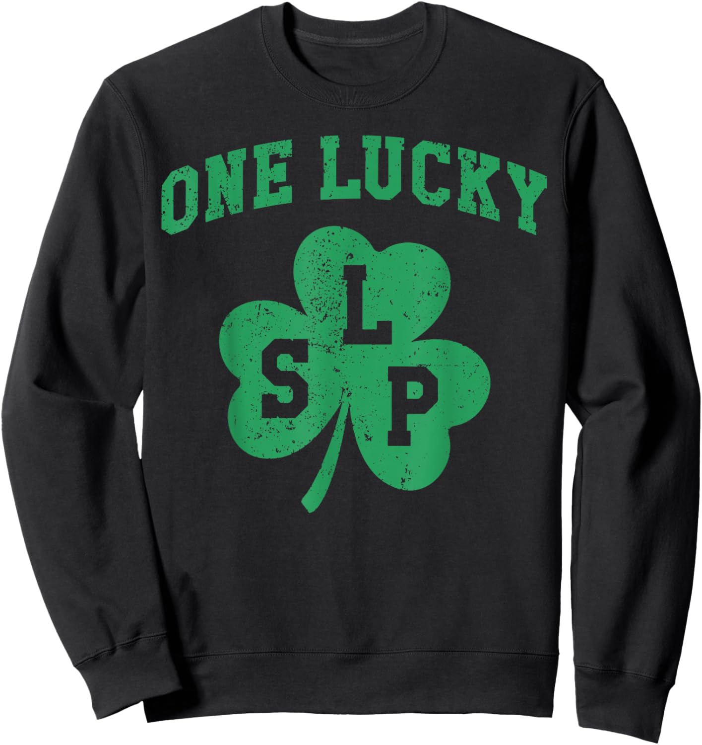 St. Patrick's Day Sweatshirt - Sweatshirt | Black