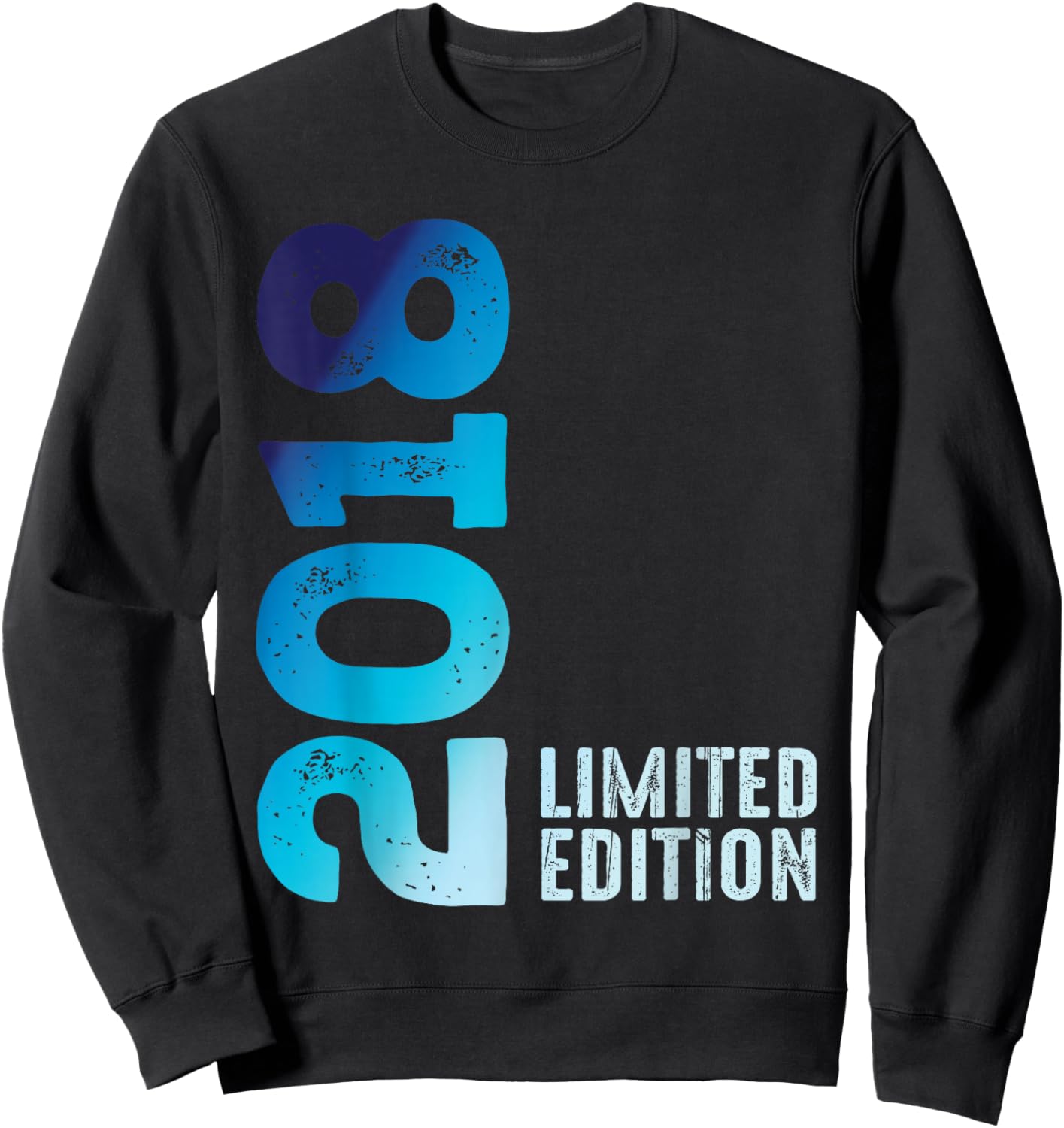 Awesome Year 2018 Vintage Since 2018 Limited Edition 2018 Sweatshirt - Sweatshirt | Black