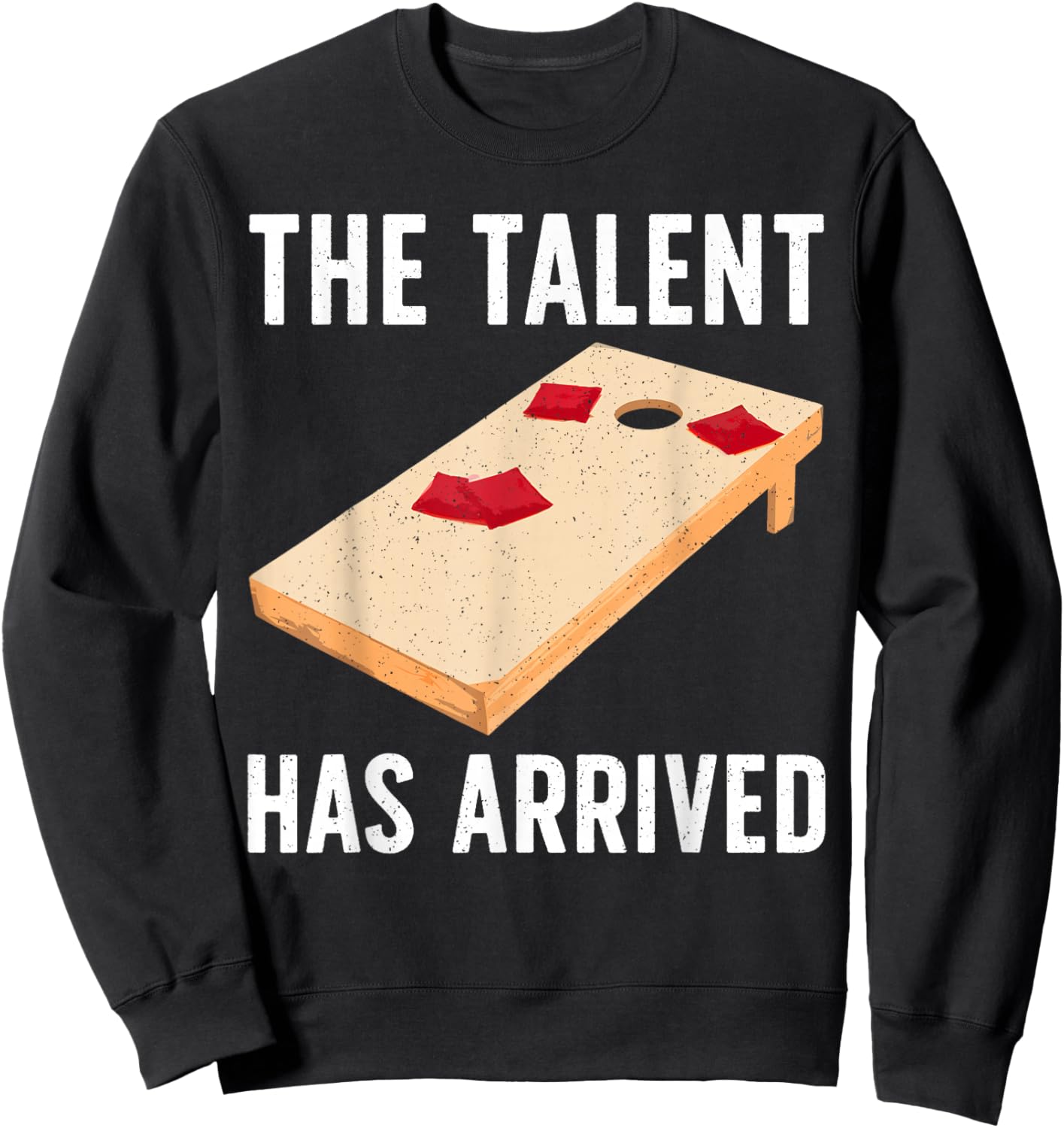 Funny Cornhole Costume Women Corn Hole Cornhole Sweatshirt - Sweatshirt | Black
