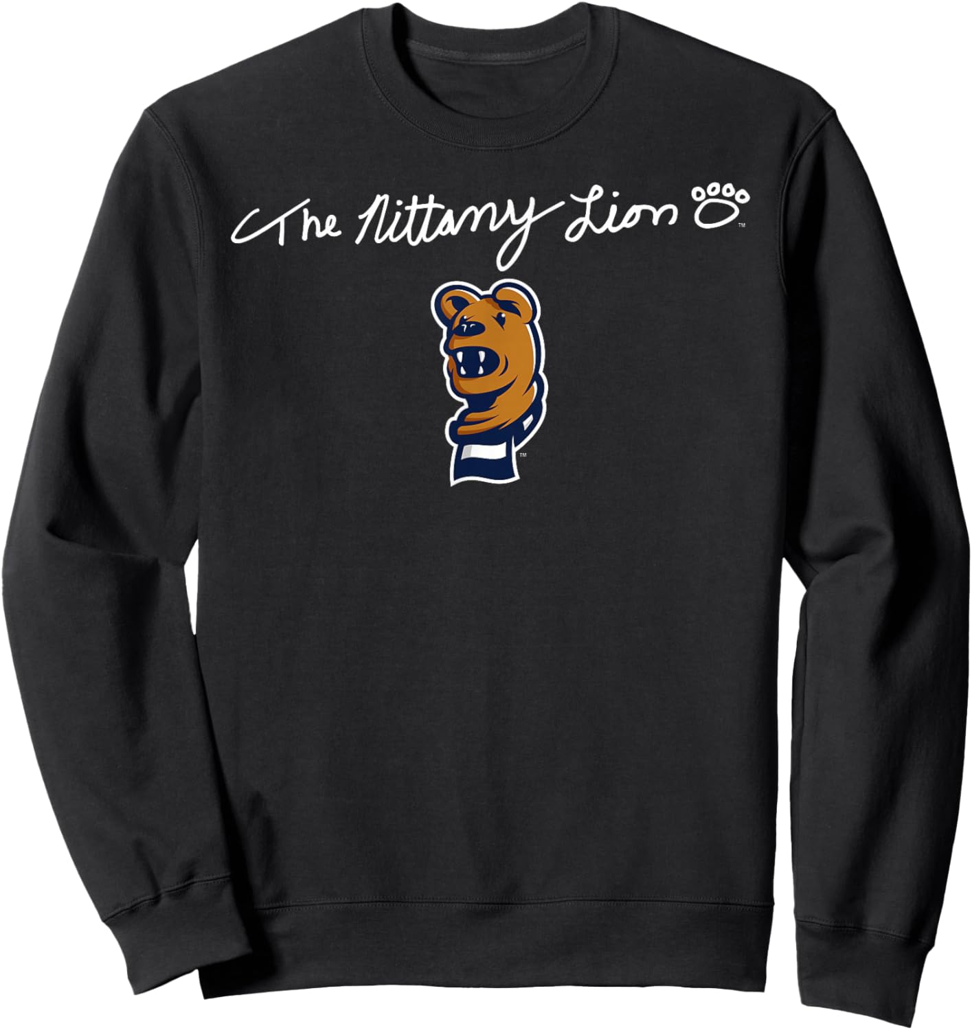 Penn State Nittany Lions Mascot Script Officially Licensed Sweatshirt - Sweatshirt | Black