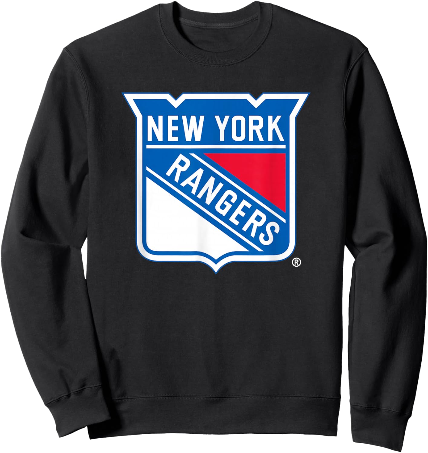 New York Rangers Icon Officially Licensed Sweatshirt - Sweatshirt | Black