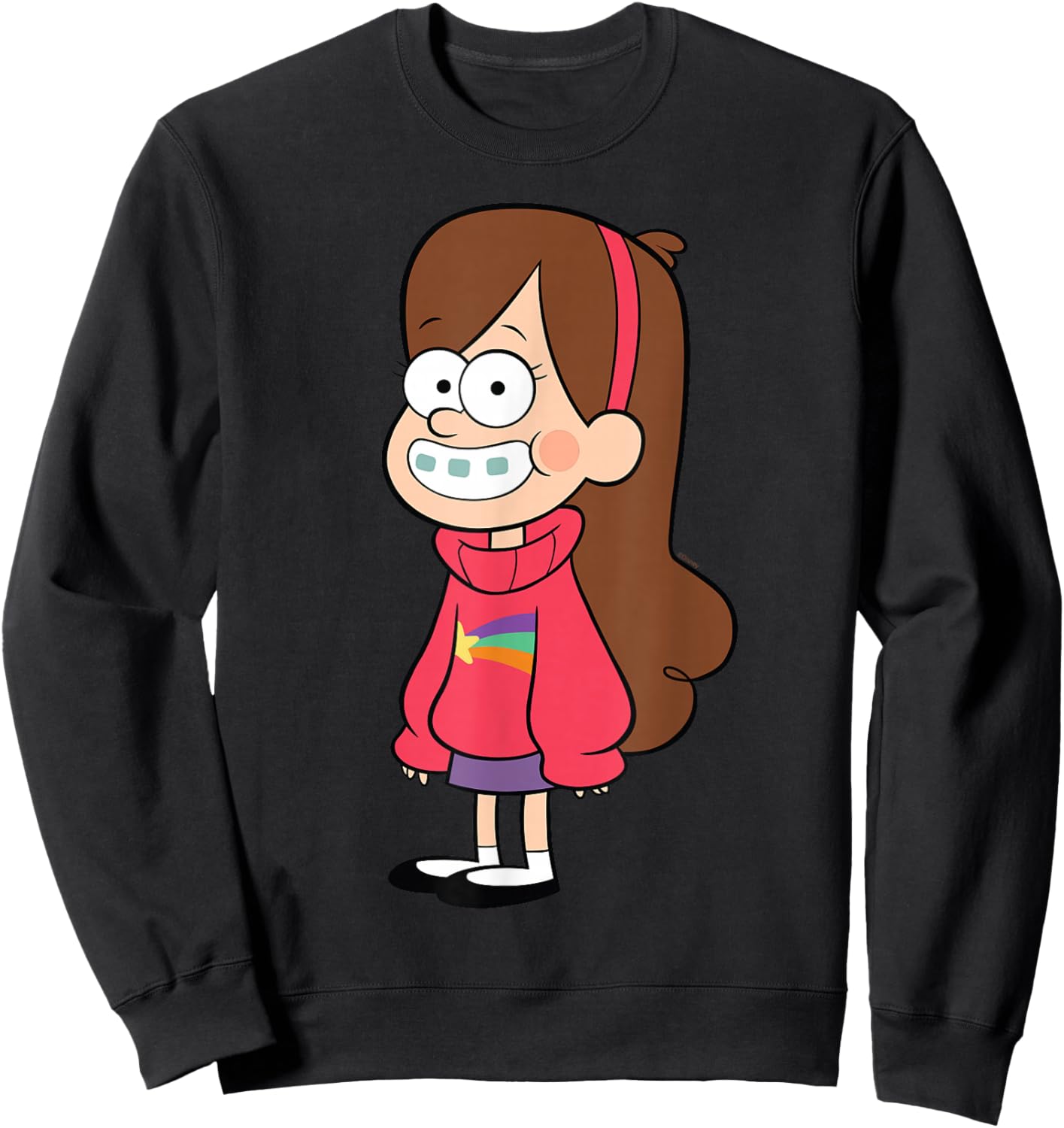 Disney Gravity Falls Mabel Pines Official Disney Channel Sweatshirt - Sweatshirt | Black