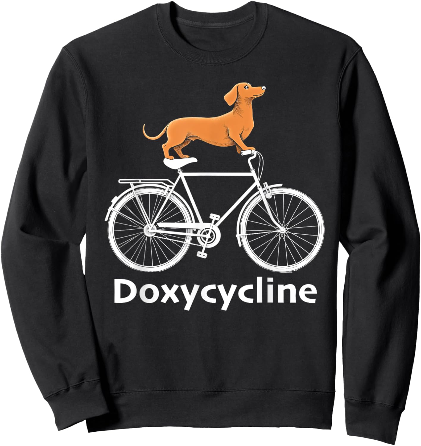 Doxycycline Pharmacy Technician Funny Pharmacist Veterinary Sweatshirt - Sweatshirt | Black