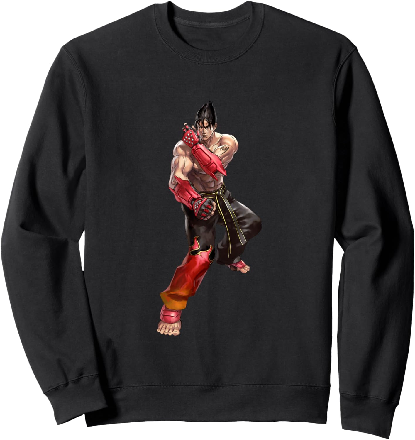 TEKKEN7 JIN Kazama 003 Sweatshirt - Sweatshirt | Black