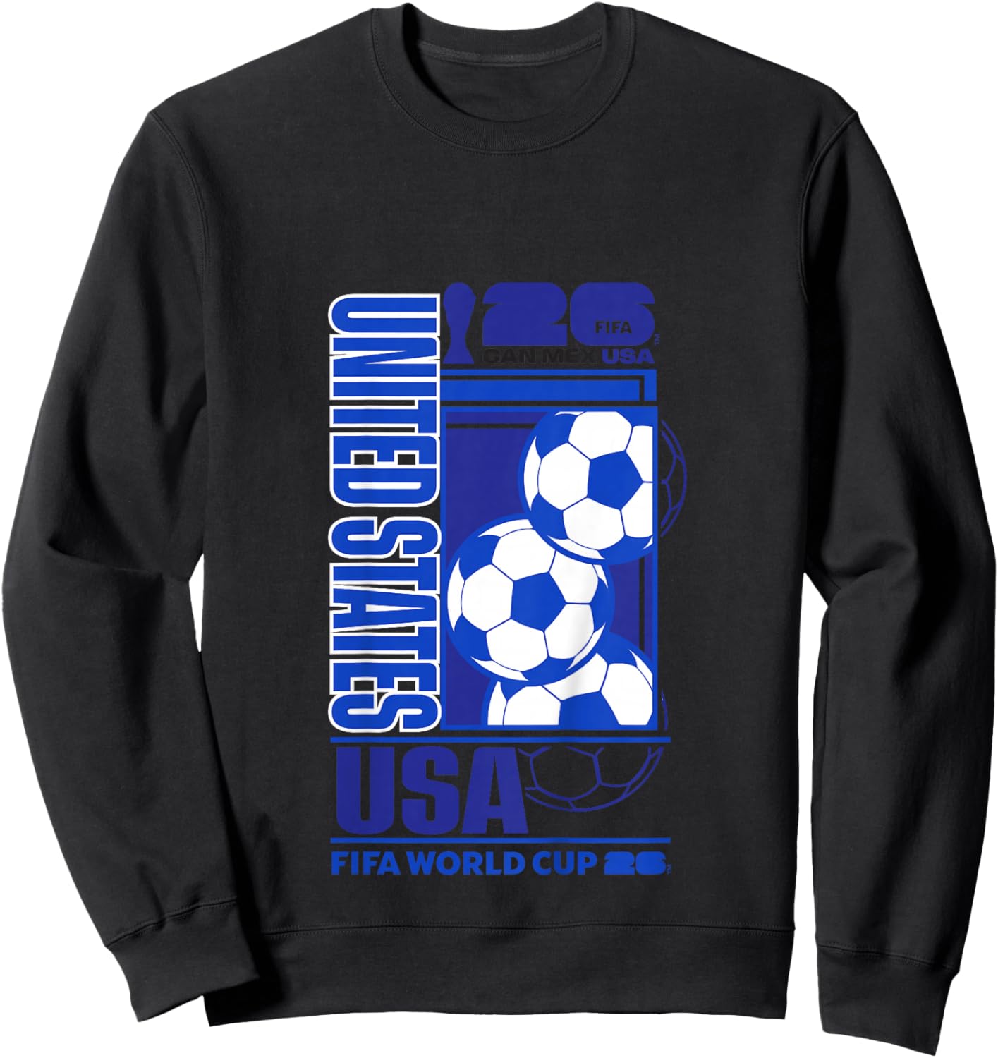 Enfant Coupe du Monde de la FIFA 26 - Football aux États-Unis Sweatshirt - Sweatshirt | Black