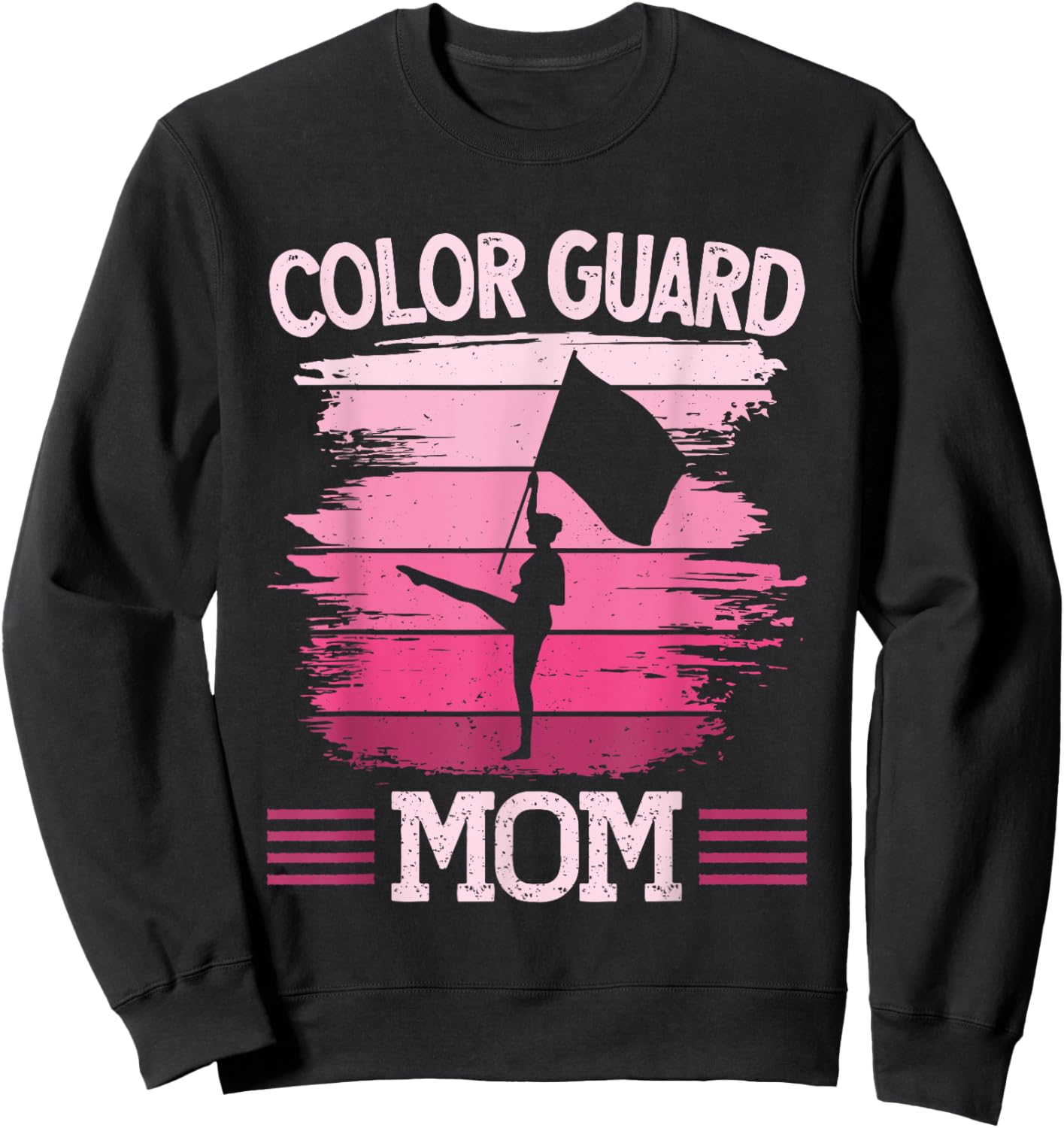 Color Guard Mom Color Guard Women Sweatshirt - Sweatshirt | Black