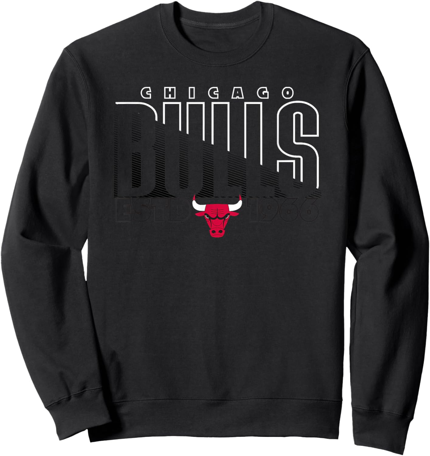 Rasoir Officiel des Chicago Bulls de la NBA Sweatshirt - Sweatshirt | Black
