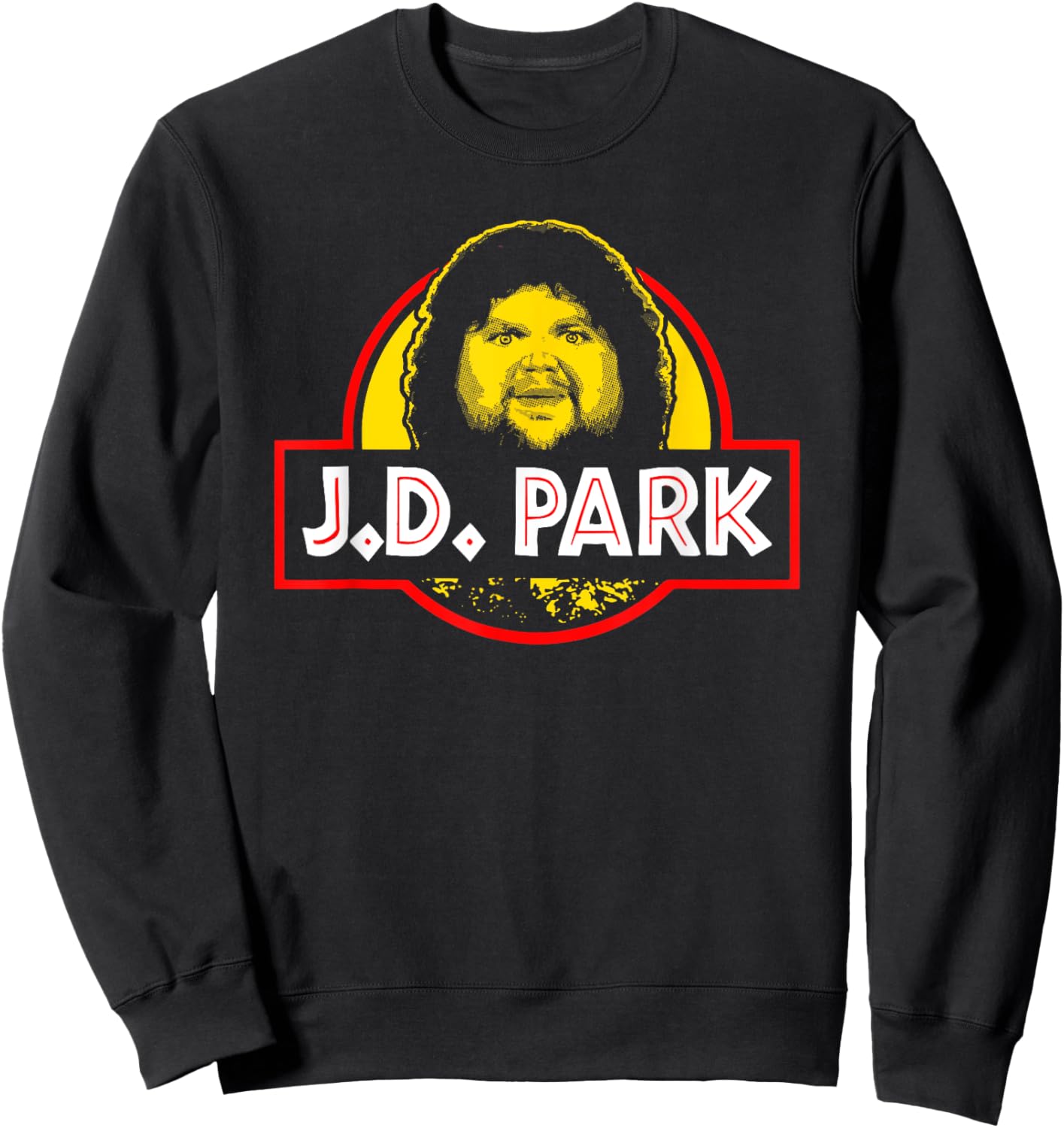 JD Vance Face Meme - JD Park Sweatshirt - Sweatshirt | Black