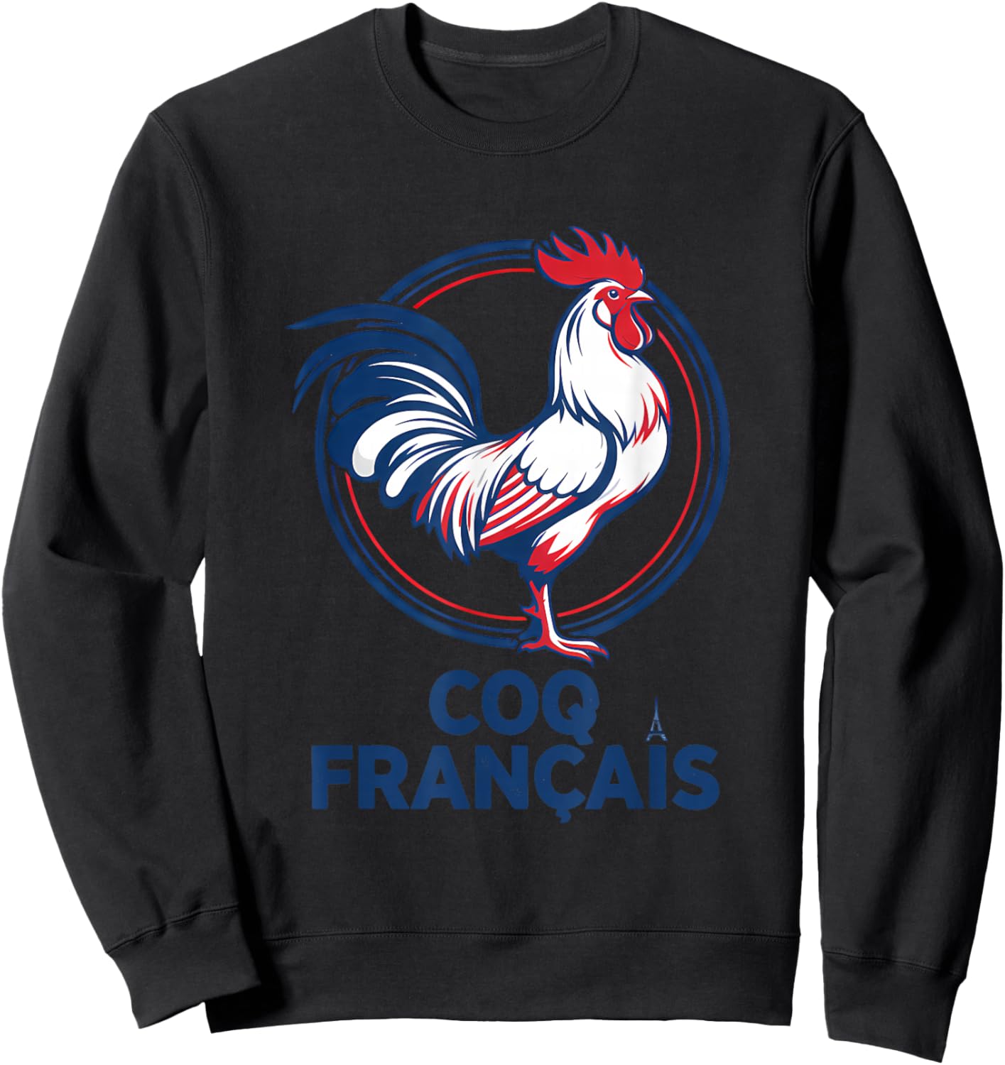 Le COQ Français - Symbolischer französischer Hahn Sweatshirt - Sweatshirt | Black