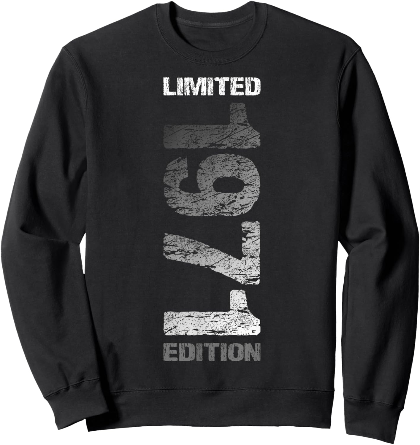 Limited Edition 1971 55th Birthday Sweatshirt - Sweatshirt | Black