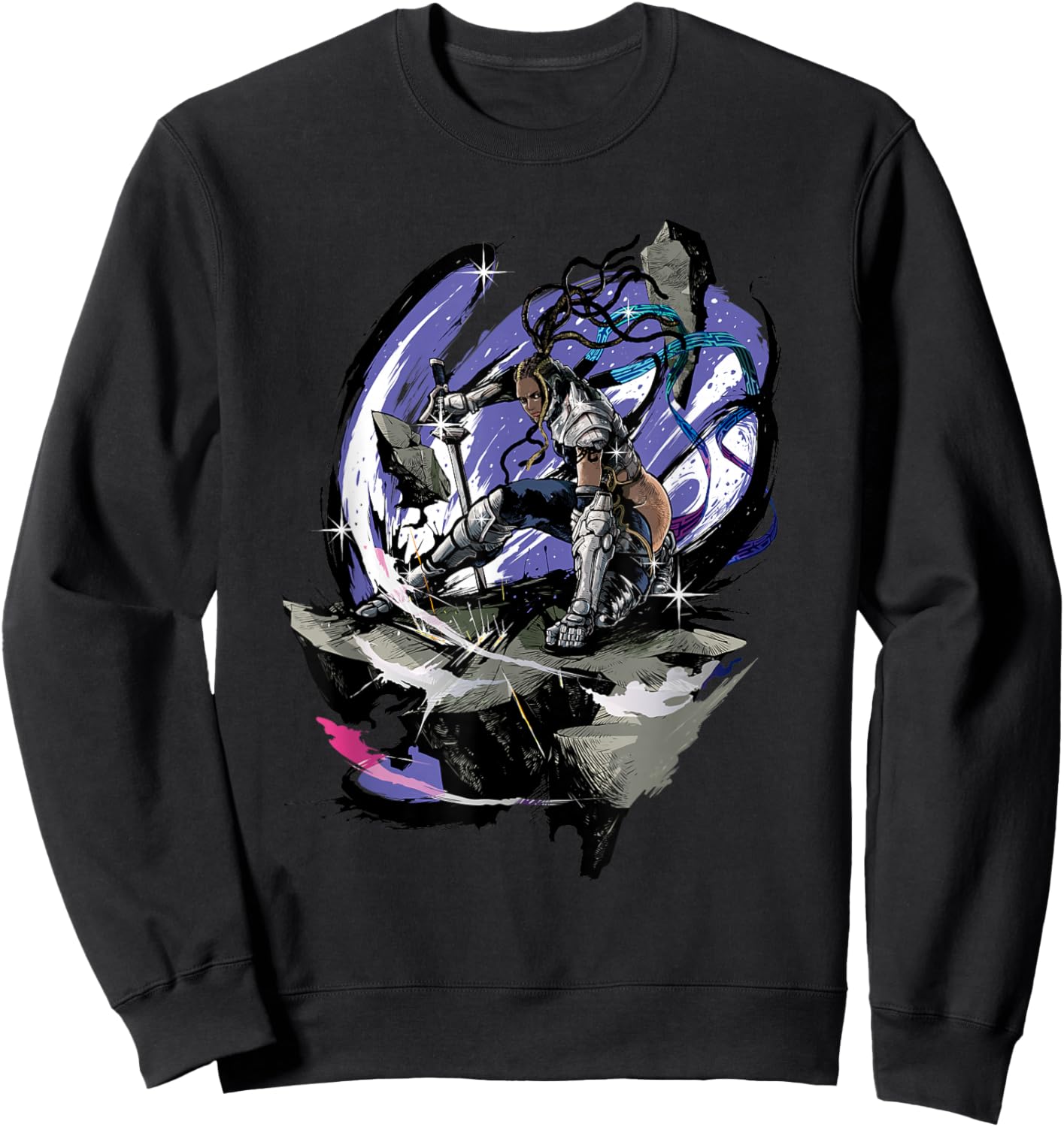 Tekken7 Master Raven 002 Sweatshirt - Sweatshirt | Black
