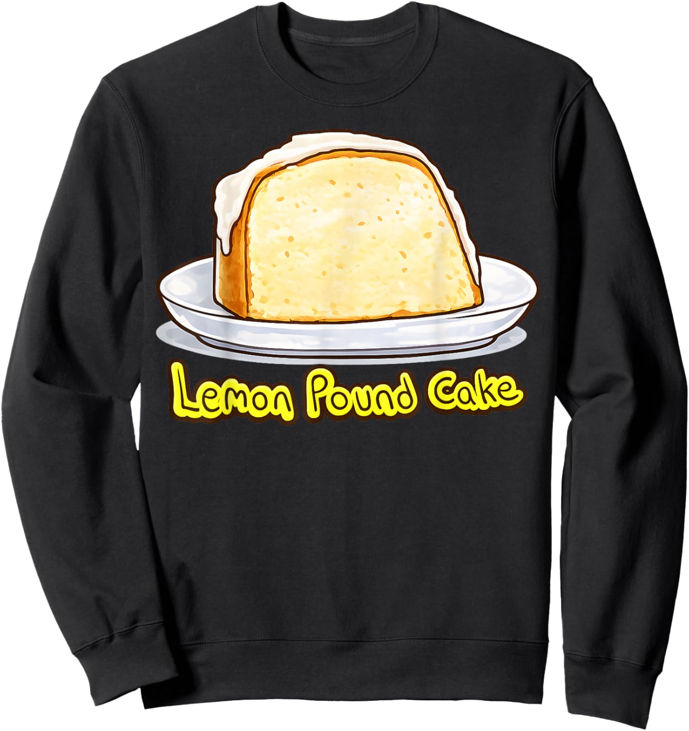 Lemon Pound Cake Sweatshirt - Sweatshirt | Black