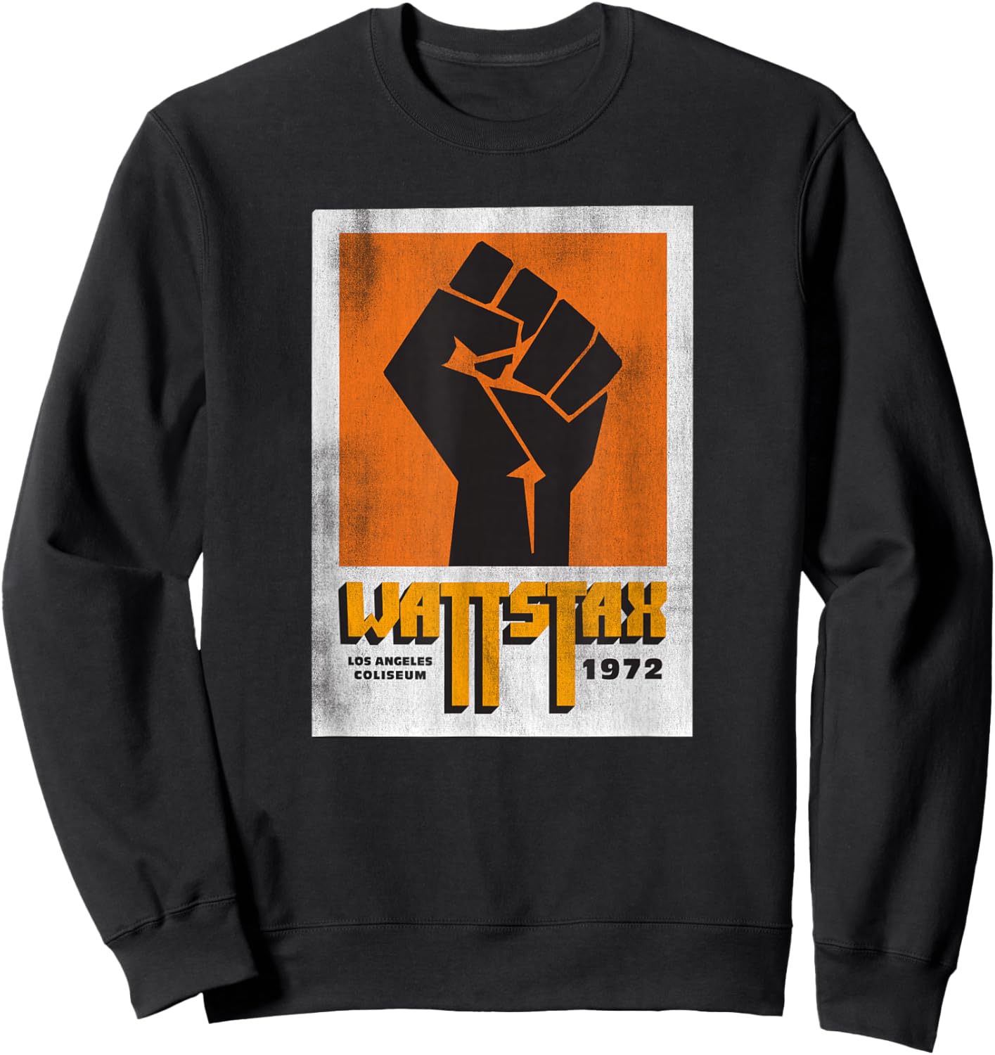 Wattstax 1972 Logo Sweatshirt - Sweatshirt | Black
