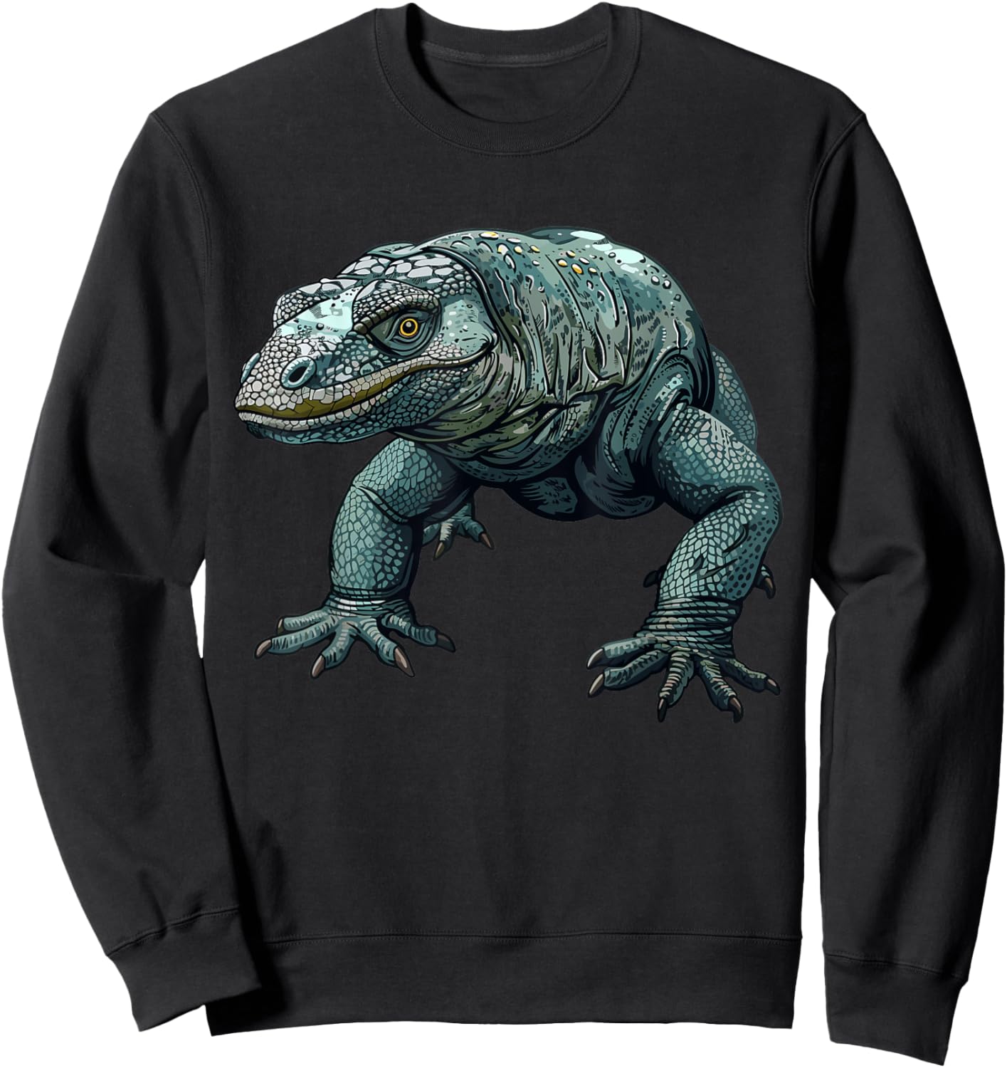 Komodo dragon Sweatshirt - Sweatshirt | Black