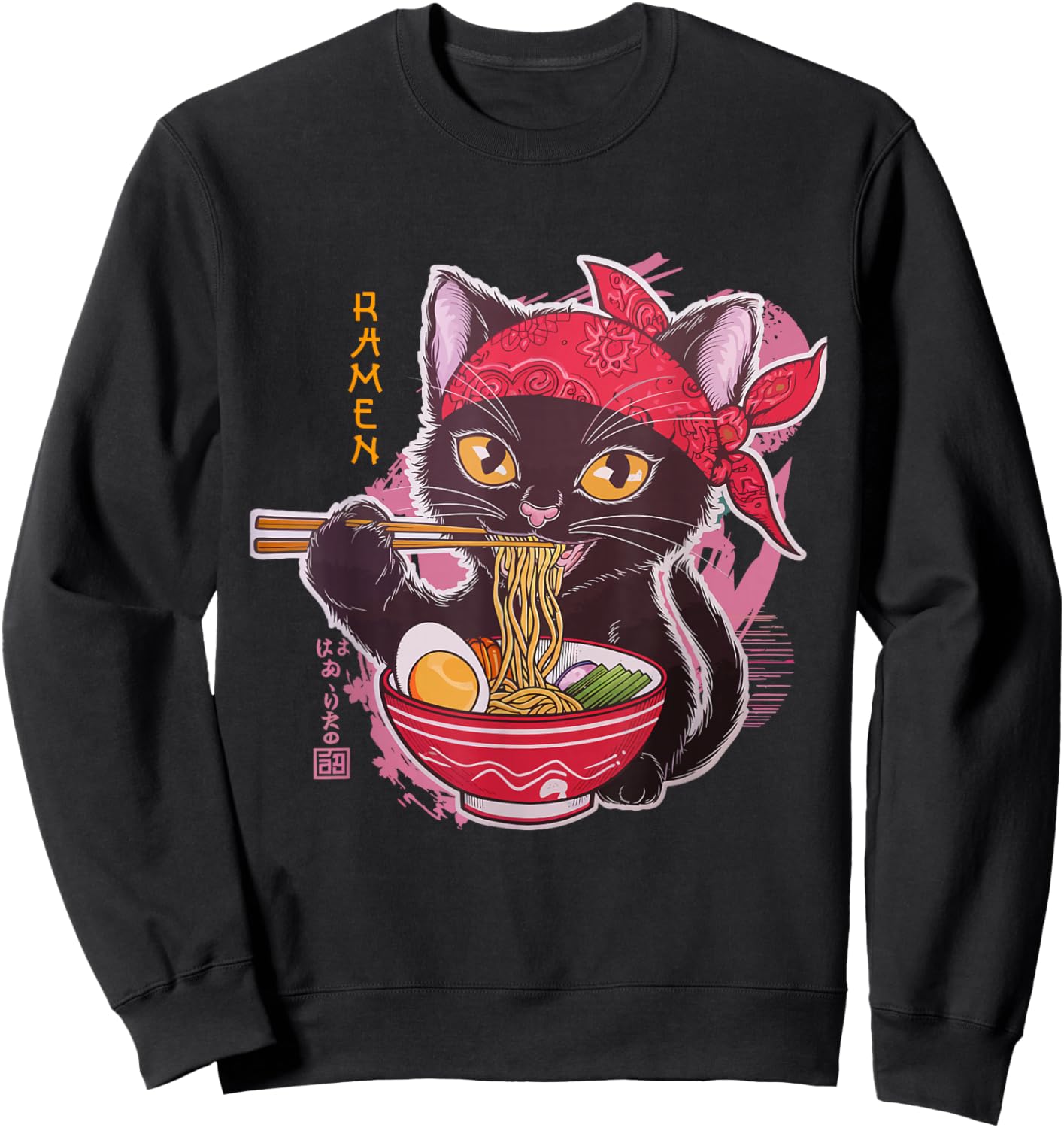 Anime Sweatshirt - Sweatshirt | Black