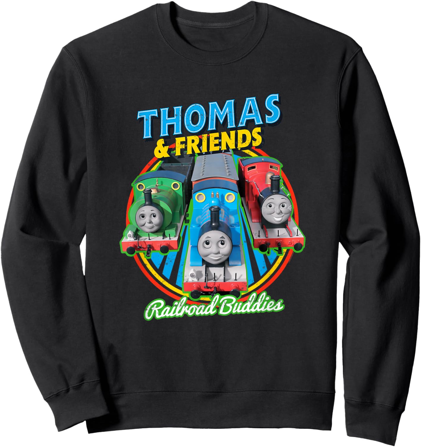 Thomas & Friends Railroad Buddies Sweatshirt - Sweatshirt | Black
