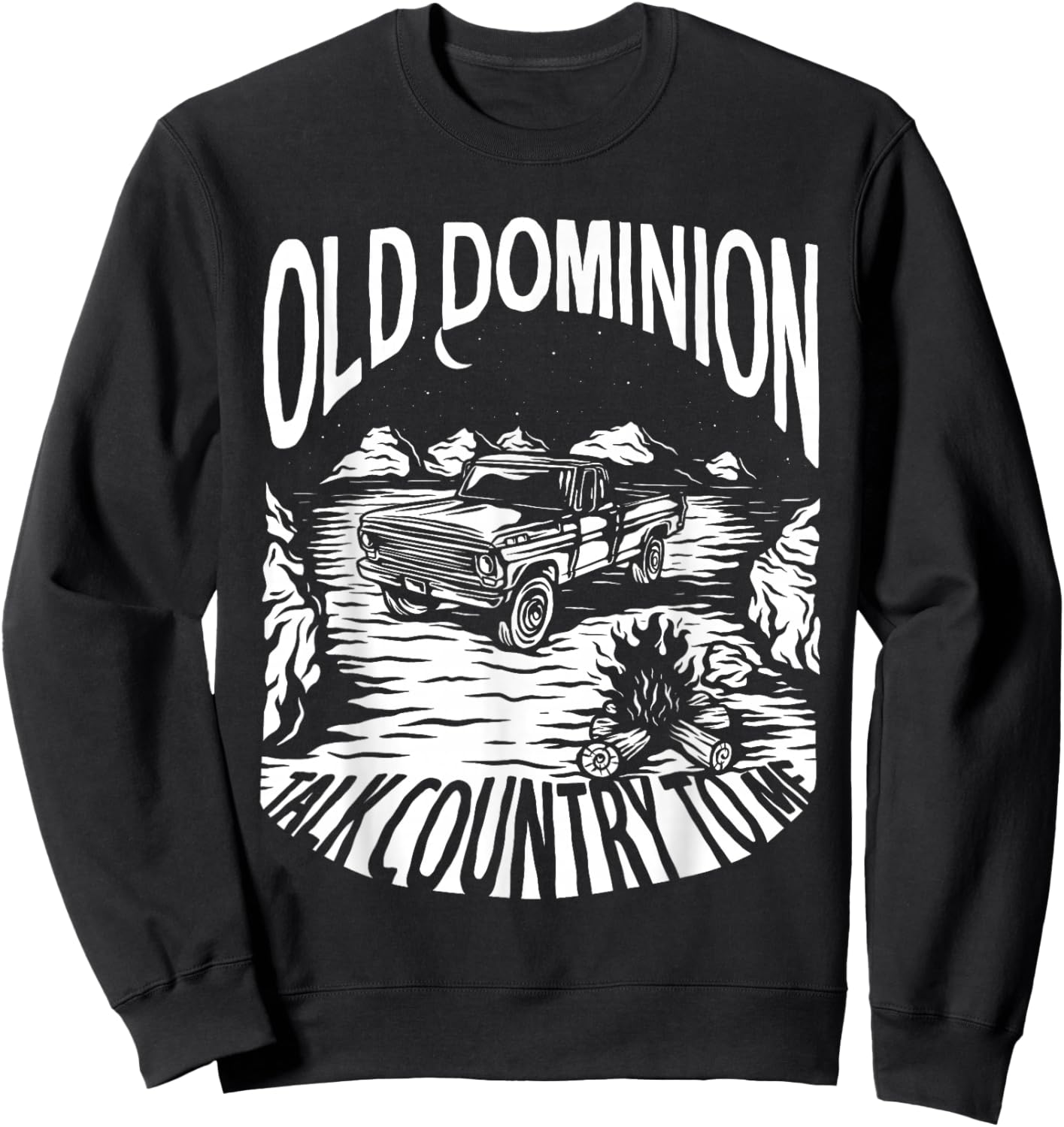Old Dominion - Talk Country to Me Sweatshirt - Sweatshirt | Black