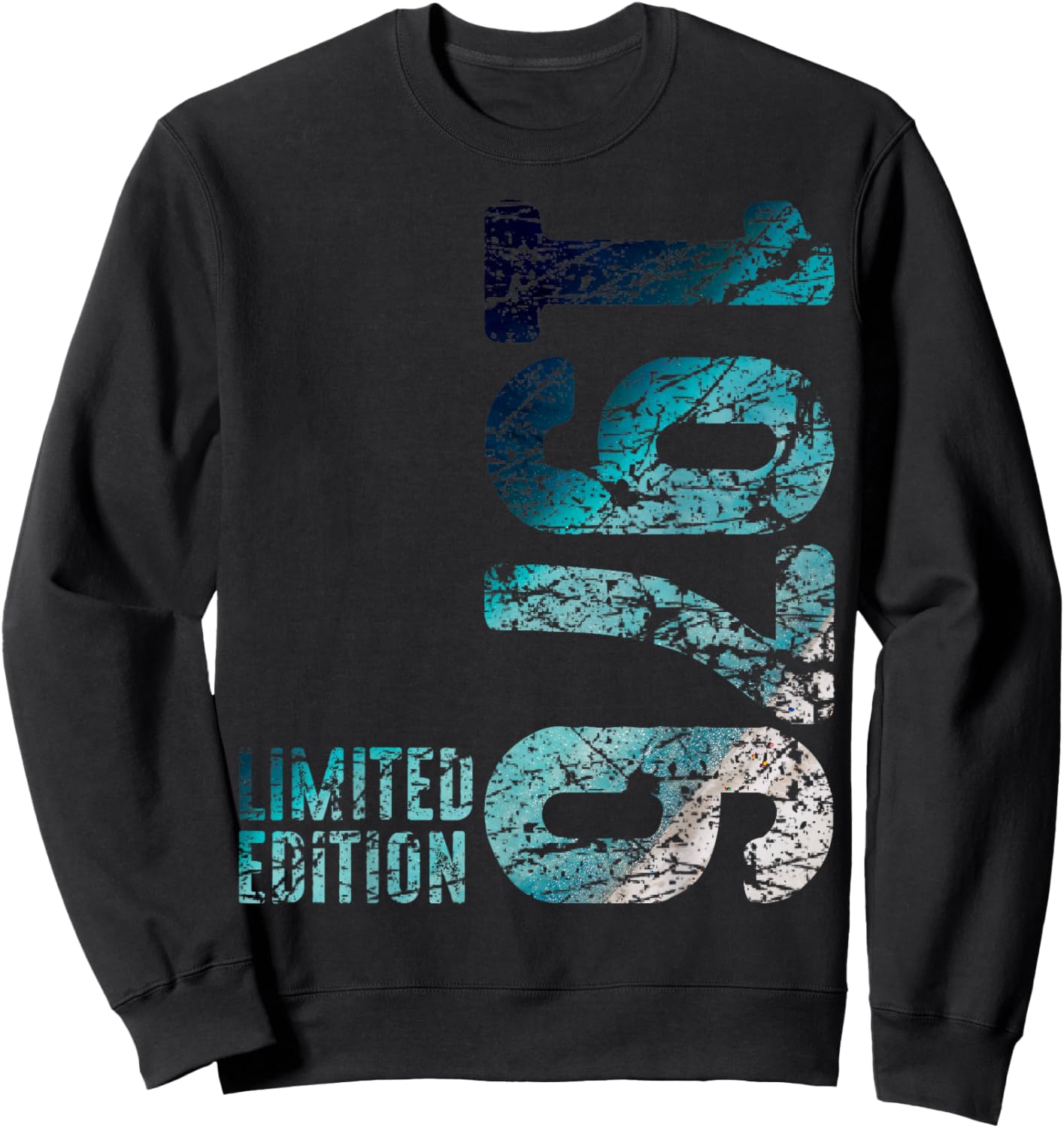 50th Birthday Man Woman 50 Years 1976 Decorative Gift Funny Sweatshirt - Sweatshirt | Black