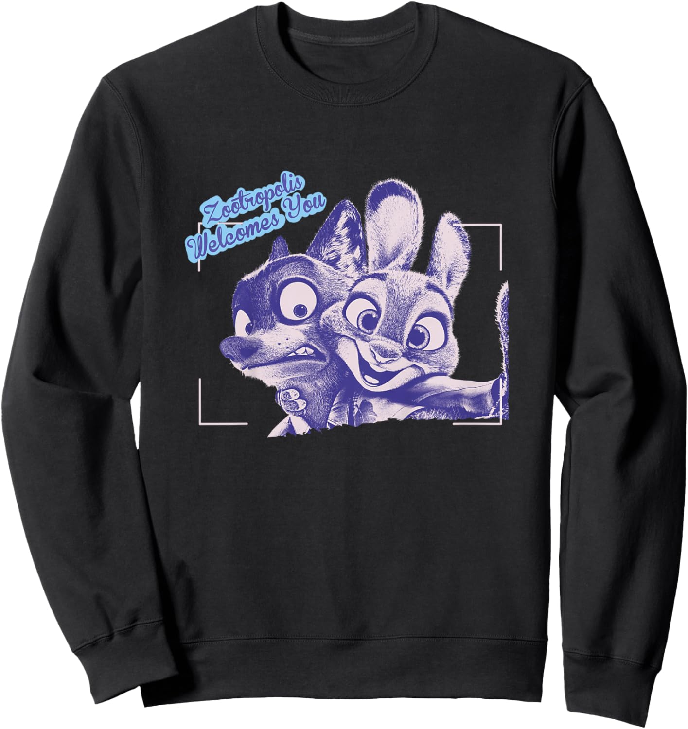 Zoomania Welcomes You Sweatshirt - Sweatshirt | Black