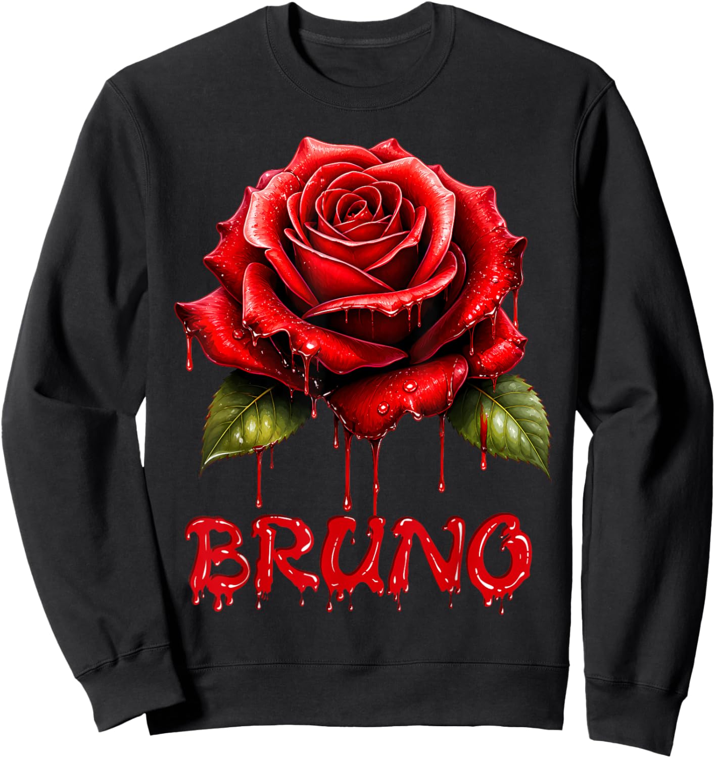 Vintage Bruno Retro Classic Gifts Women Kids Sweatshirt - Sweatshirt | Black