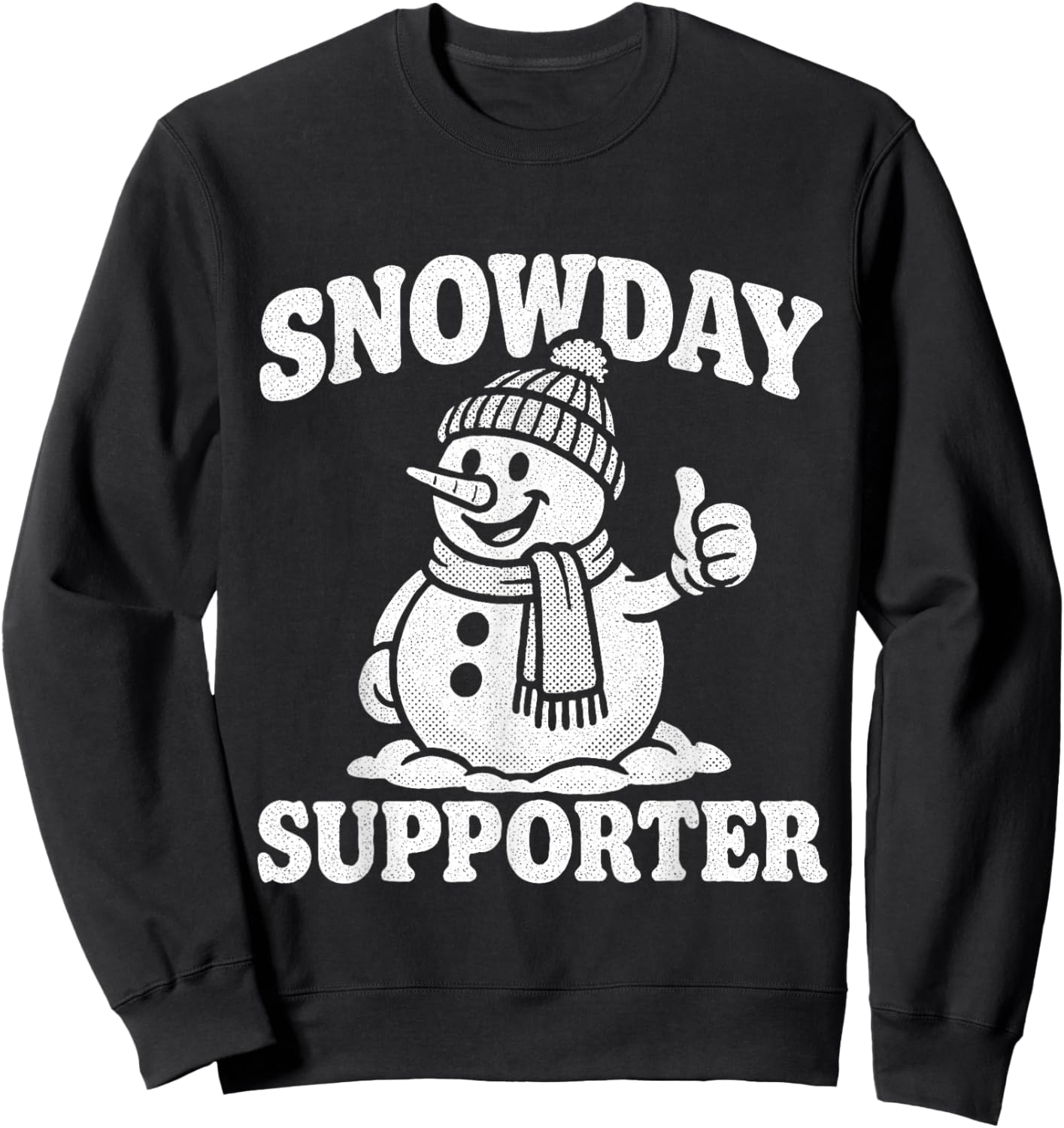 Snowday Supporter Sweatshirt - Sweatshirt | Black