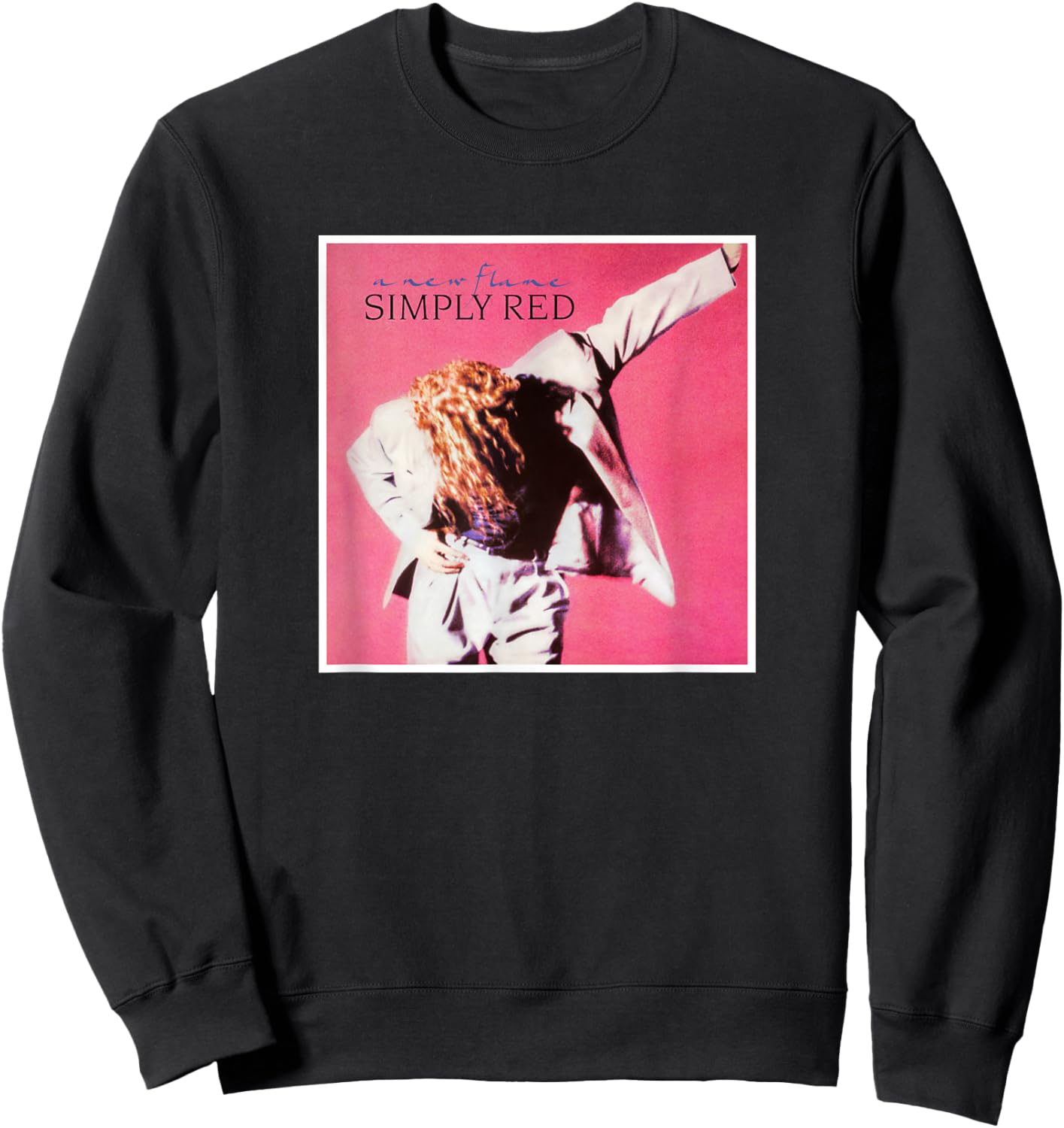 Simply Red "A New Flame" Sweatshirt - Sweatshirt | Black