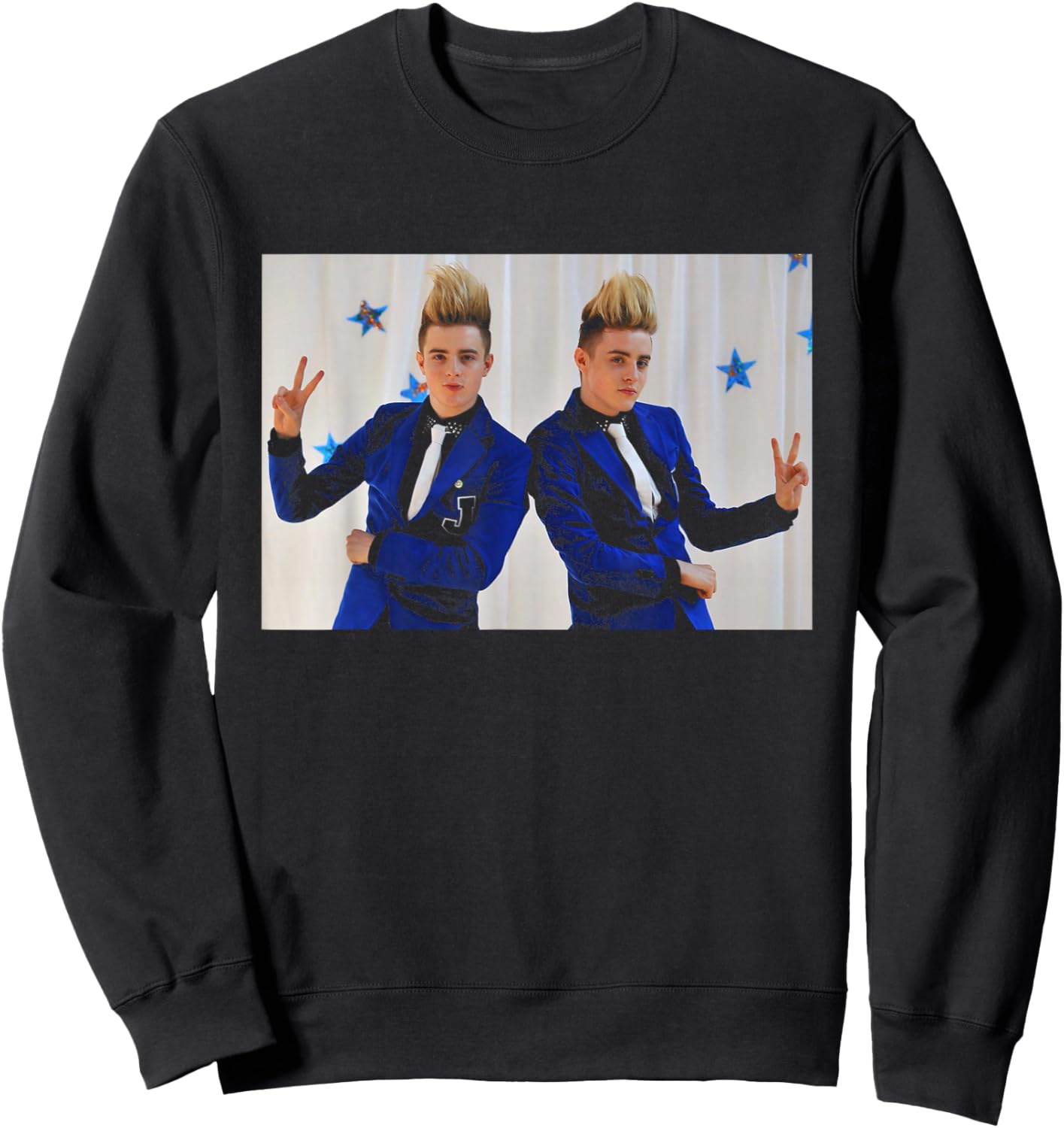 Jedward X Factor Eurovision Pop Duo 2011 Sweatshirt - Sweatshirt | Black