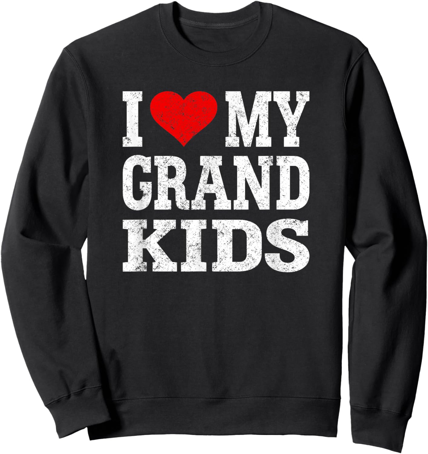 I Love My Grandkids Sweatshirt - Sweatshirt | Black